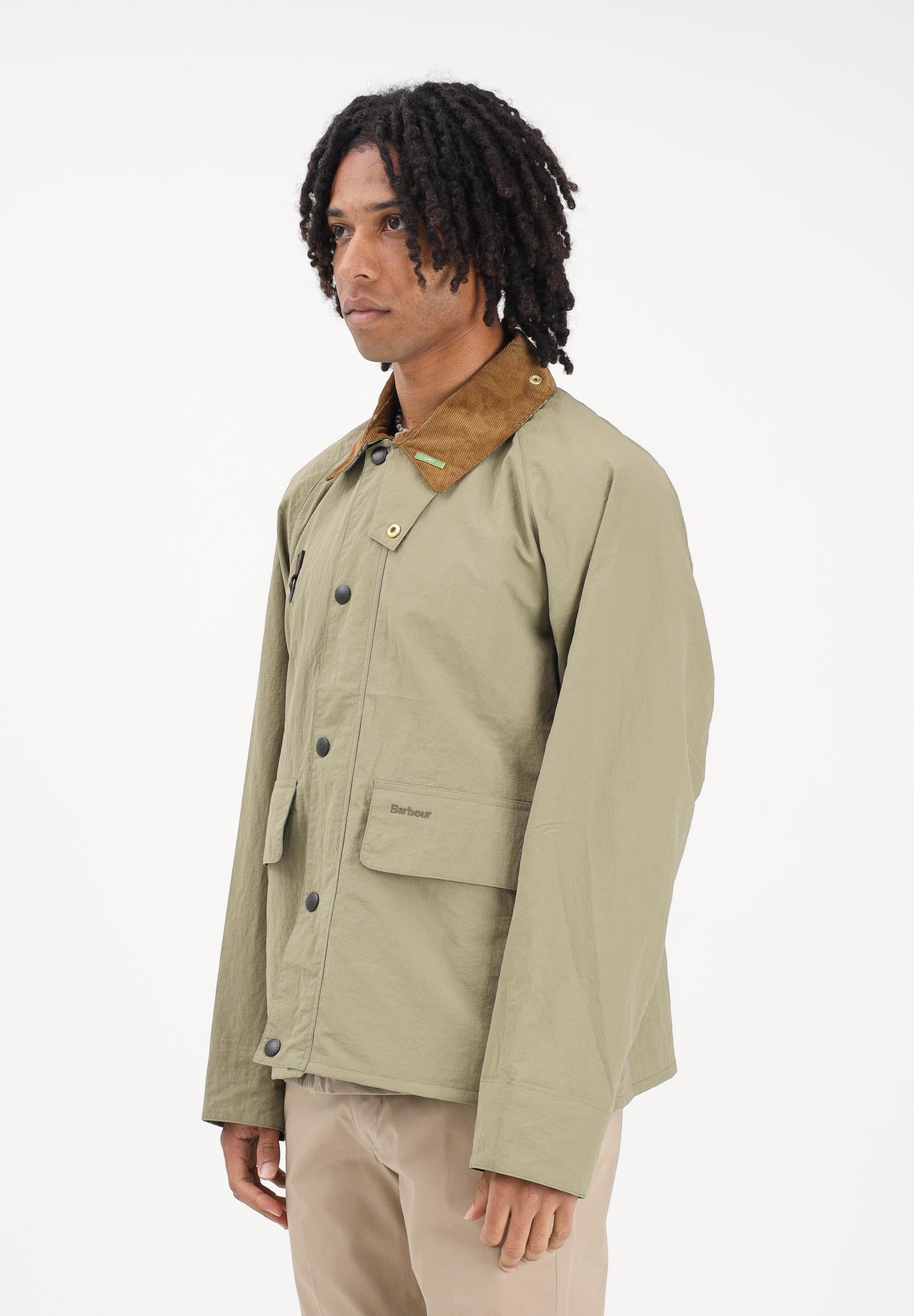 BARBOUR Giacca a vento Spey Icons verde da uomo 261-MCA1093 OL11 BARBOUR