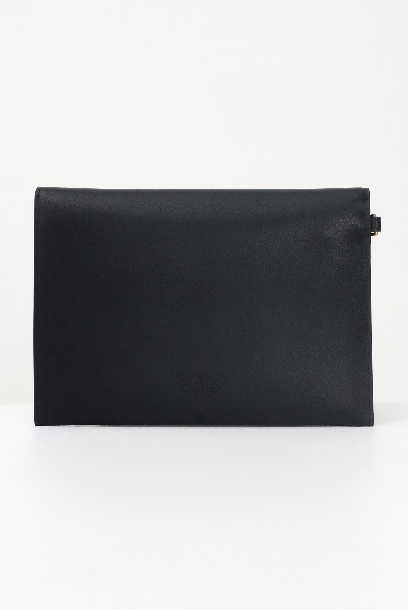 PINKO Pochette Flat Purse Handle nera da donna 104820A0F1 Z99Q PINKO