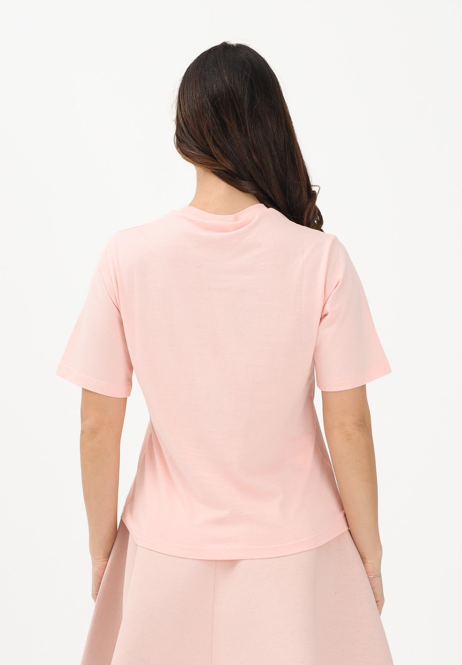 MARNI T-shirt a manica corta rosa per donna, ragazze e bambine con logo M01733M00RF 0M351 MARNI