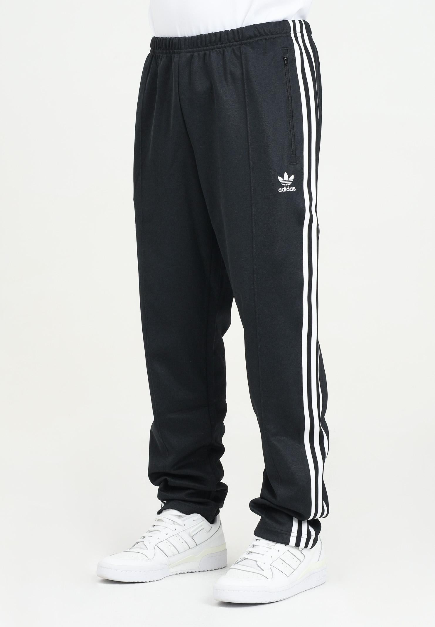 ADIDAS ORIGINALS Pantalone sportivo Adicolor Classics Beckenbauer nero da uomo II5764 . ADIDAS ORIGINALS