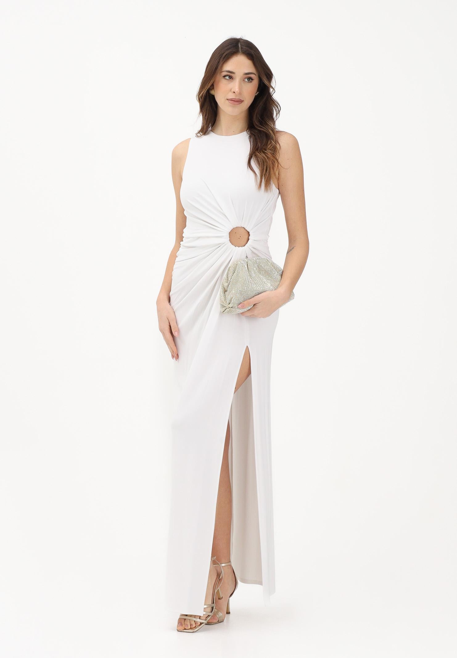 SPORTMAX Abito lungo SPXSALETTA bianco da donna 2612621032600 004 SPORTMAX