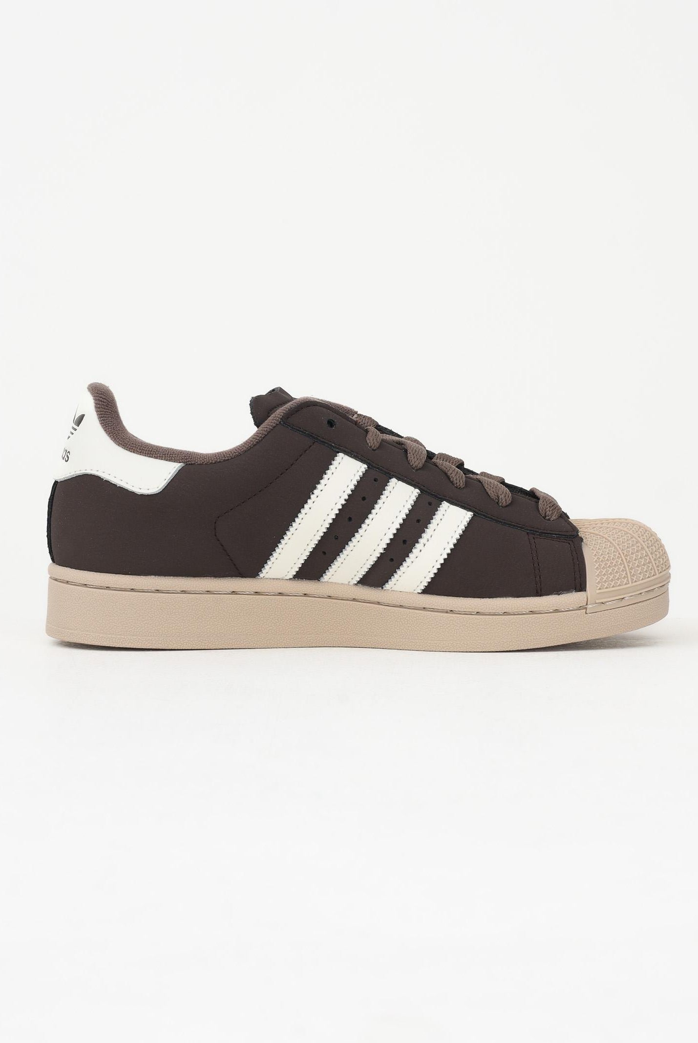 ADIDAS ORIGINALS Sneakers SUPERSTAR II marroni per uomo e donna KJ4545 . ADIDAS ORIGINALS