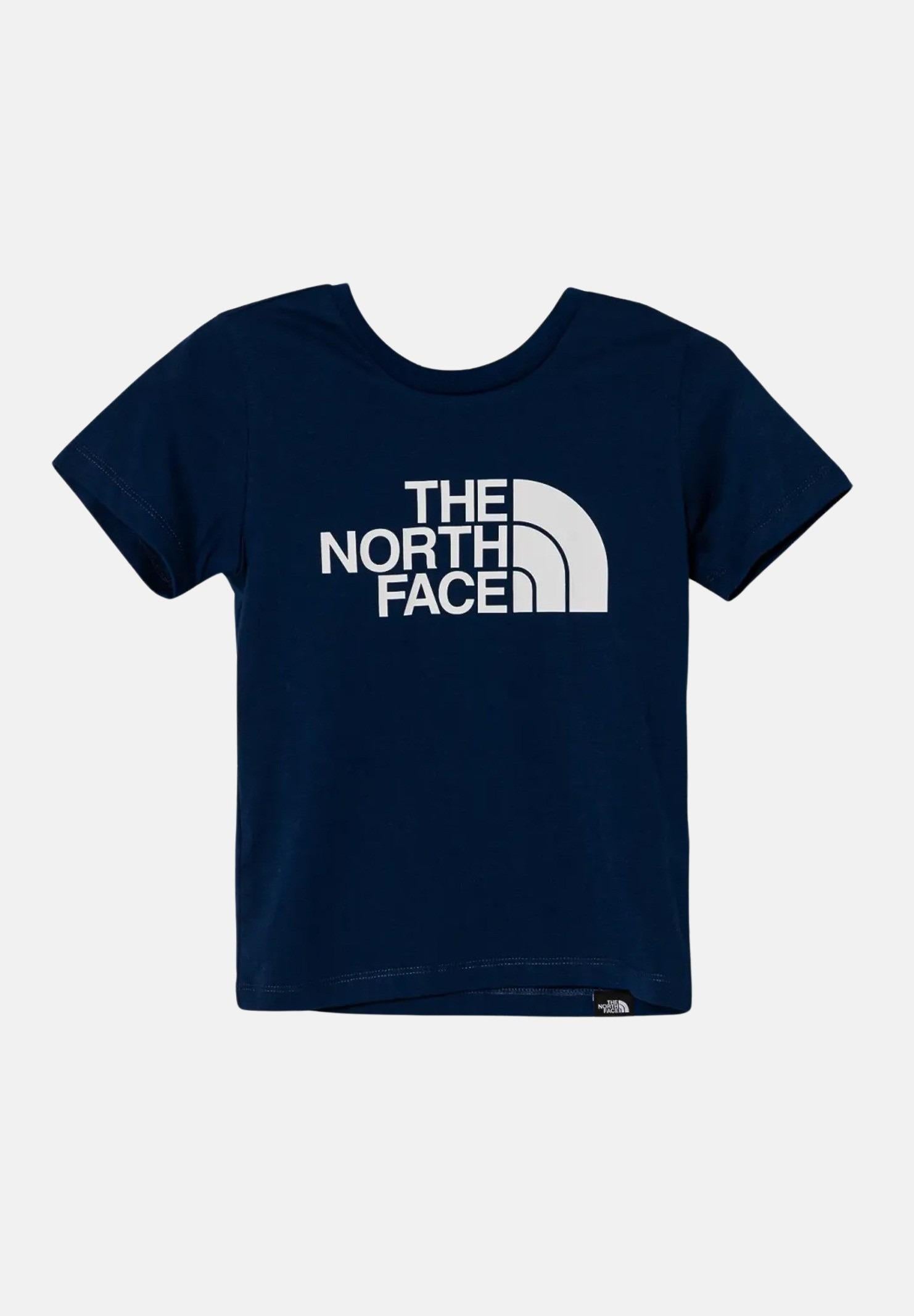 THE NORTH FACE T-shirt a manica corta Easy blu per bambino e bambina NF0A8DRND1R1 THE NORTH FACE