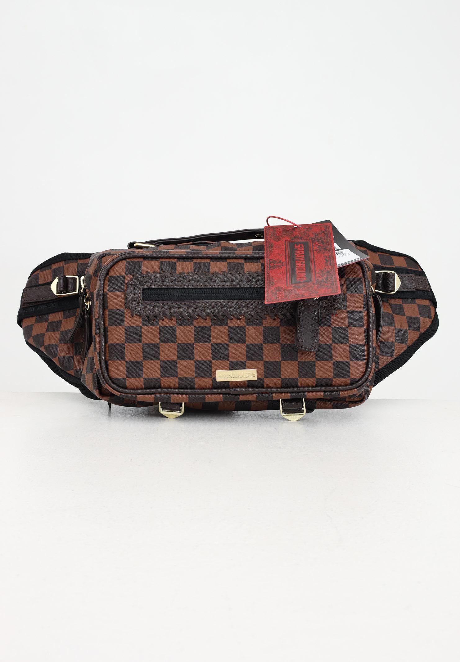 Marsupio FROM PARIS WITH LOVE CARGO CROSSBODY marrone per uomo e donna 910B6834NSZ SPRAYGROUND