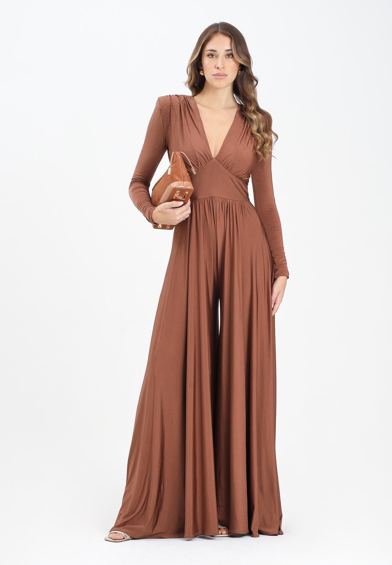 ALMA SANCHEZ Tuta Eali marrone da donna AS2526005EL A128 ALMA SANCHEZ