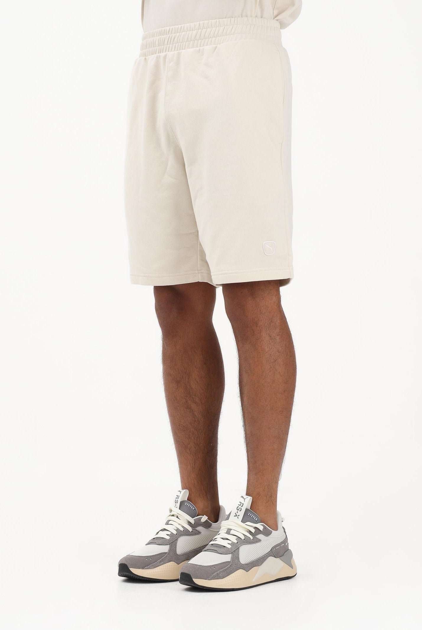 PUMA Shorts sportivo Essentials Elevated 9" beige da uomo 692017 87 PUMA