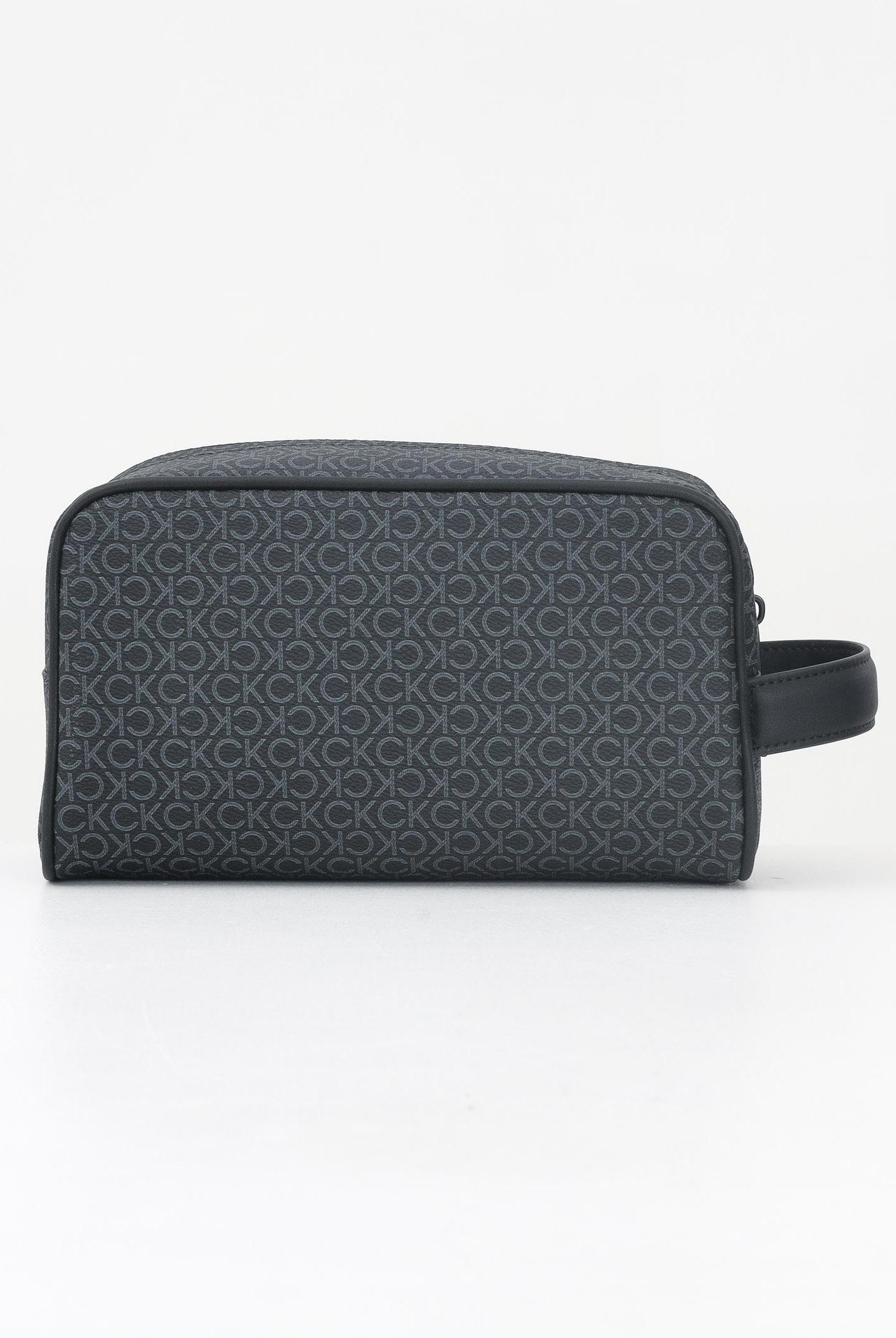 CALVIN KLEIN Pochette nera da uomo con logo monogram LV04D1041G UB1 CALVIN KLEIN