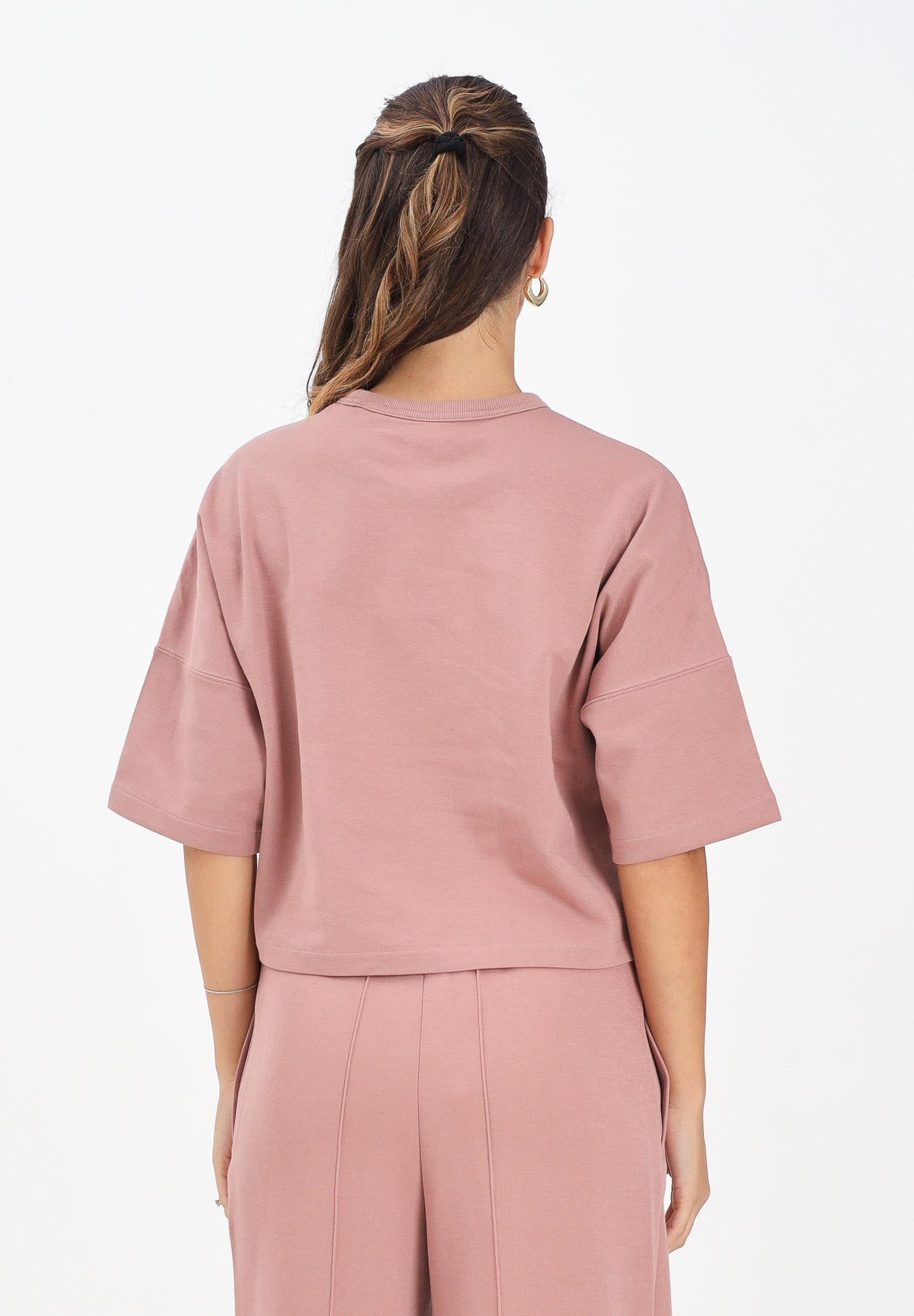 ADIDAS ORIGINALS T-shirt a manica corta 3 Stripes rosa da donna JW3613 ADIDAS ORIGINALS