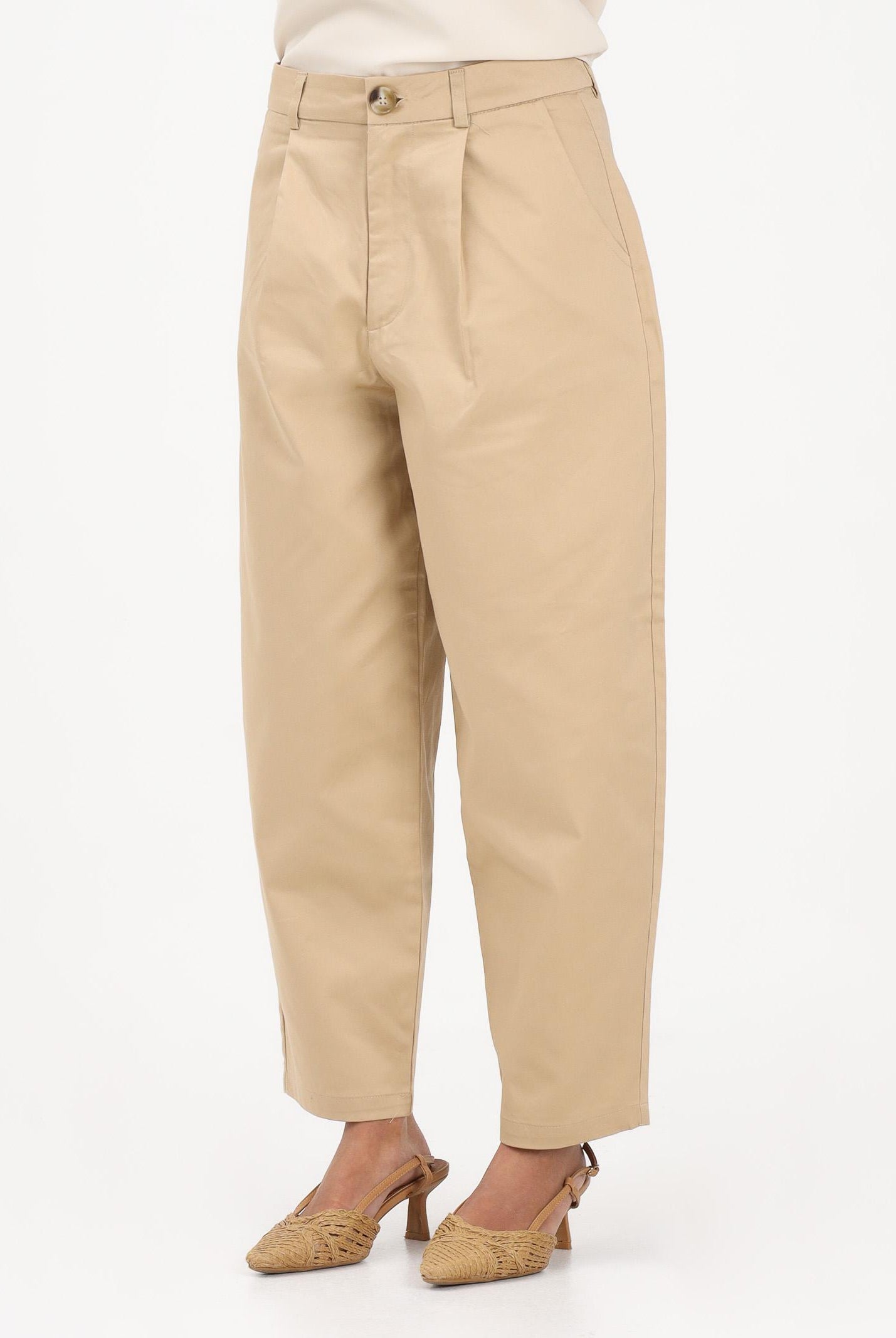 ONLY Pantalone chino beige da donna 15368213 IRCR ONLY