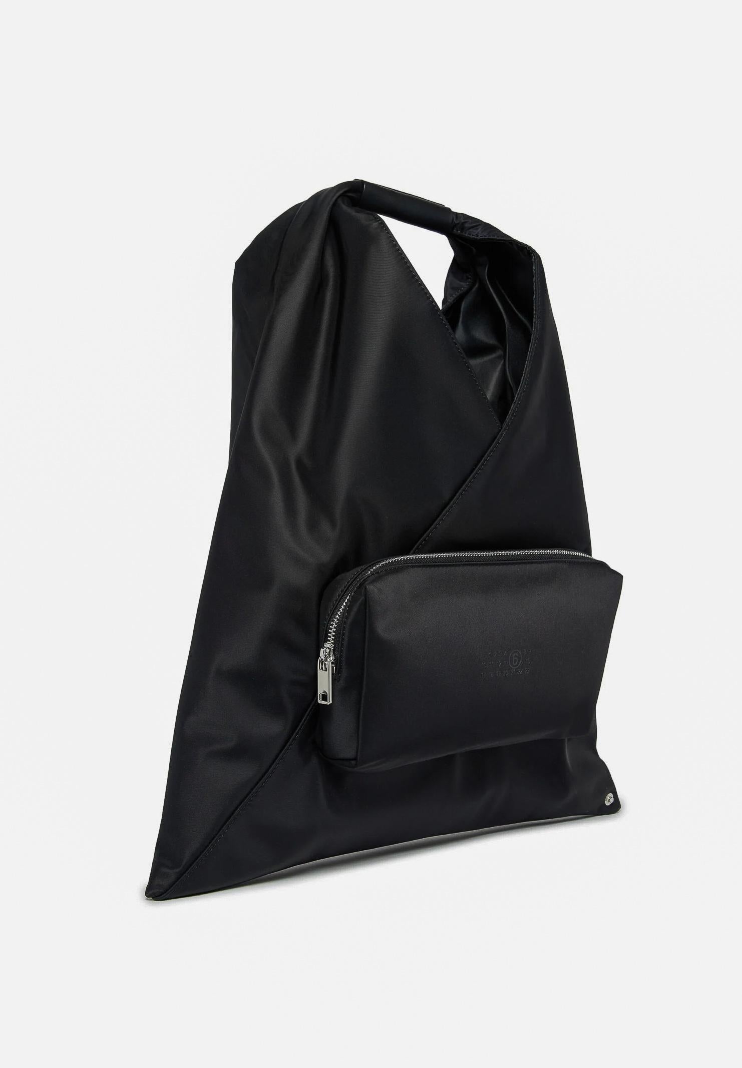 MAISON MARGIELA Borsa a mano Japanese with Pocket nera da donna M60821P6416 T8013 MAISON MARGIELA