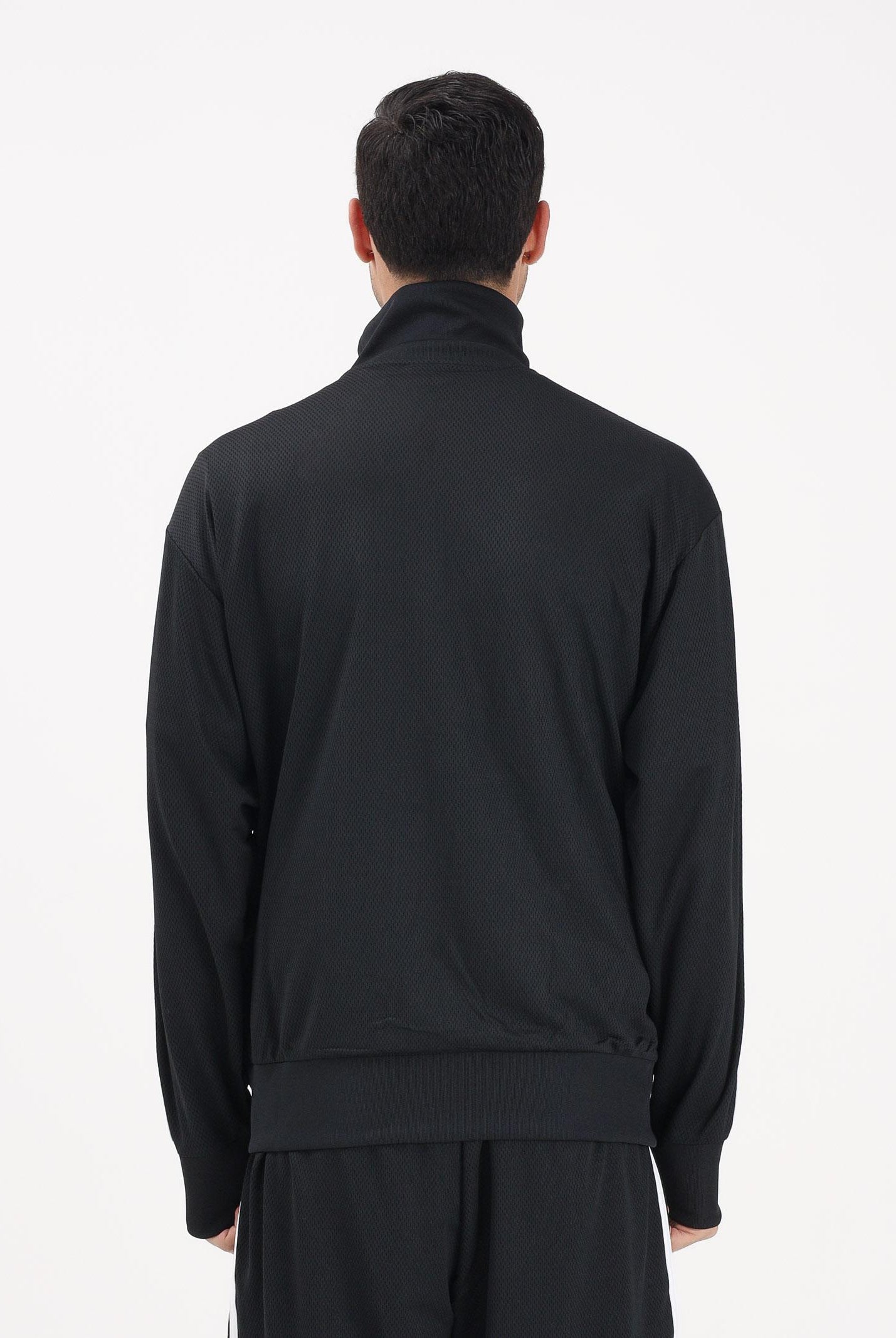 ADIDAS ORIGINALS Felpa con zip Firebird Adicolor Mesh nera da uomo KE0782 . ADIDAS ORIGINALS