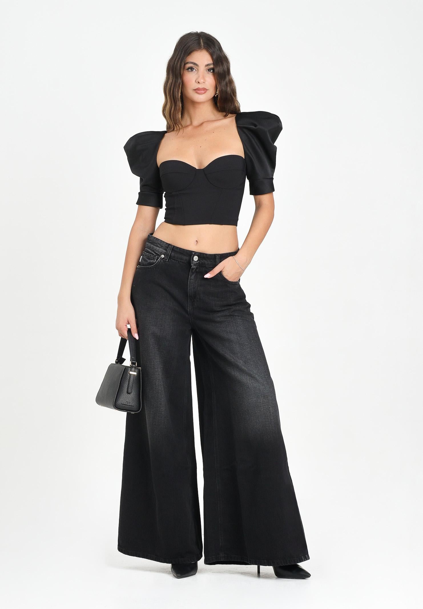 VICOLO Jeans Lucy nero da donna DF5029 VU VICOLO