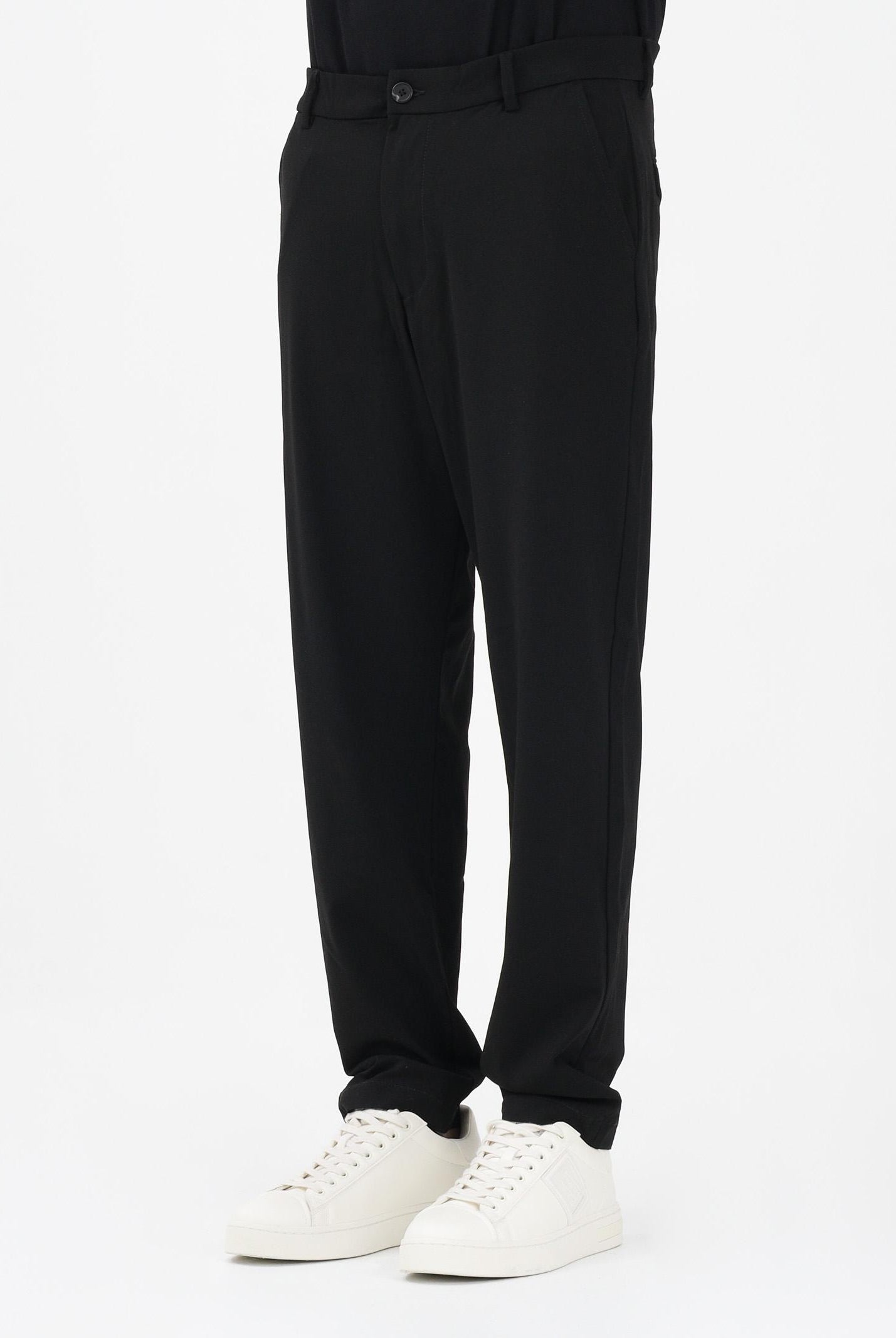 SELECTED HOMME Pantalone nero da uomo 16099820 BL SELECTED HOMME