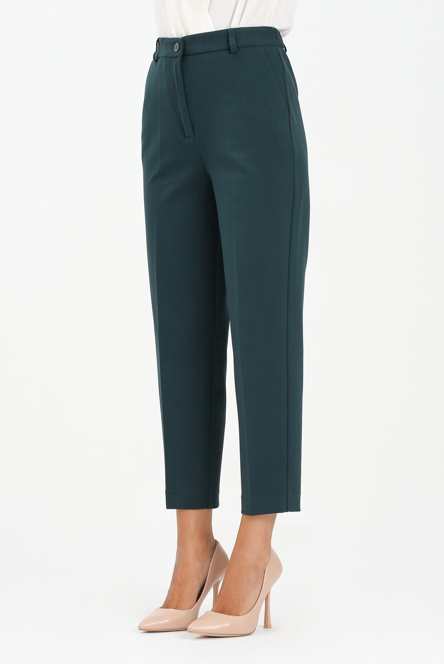 VICOLO Pantalone elegante verde da donna TF0229 FU781 VICOLO