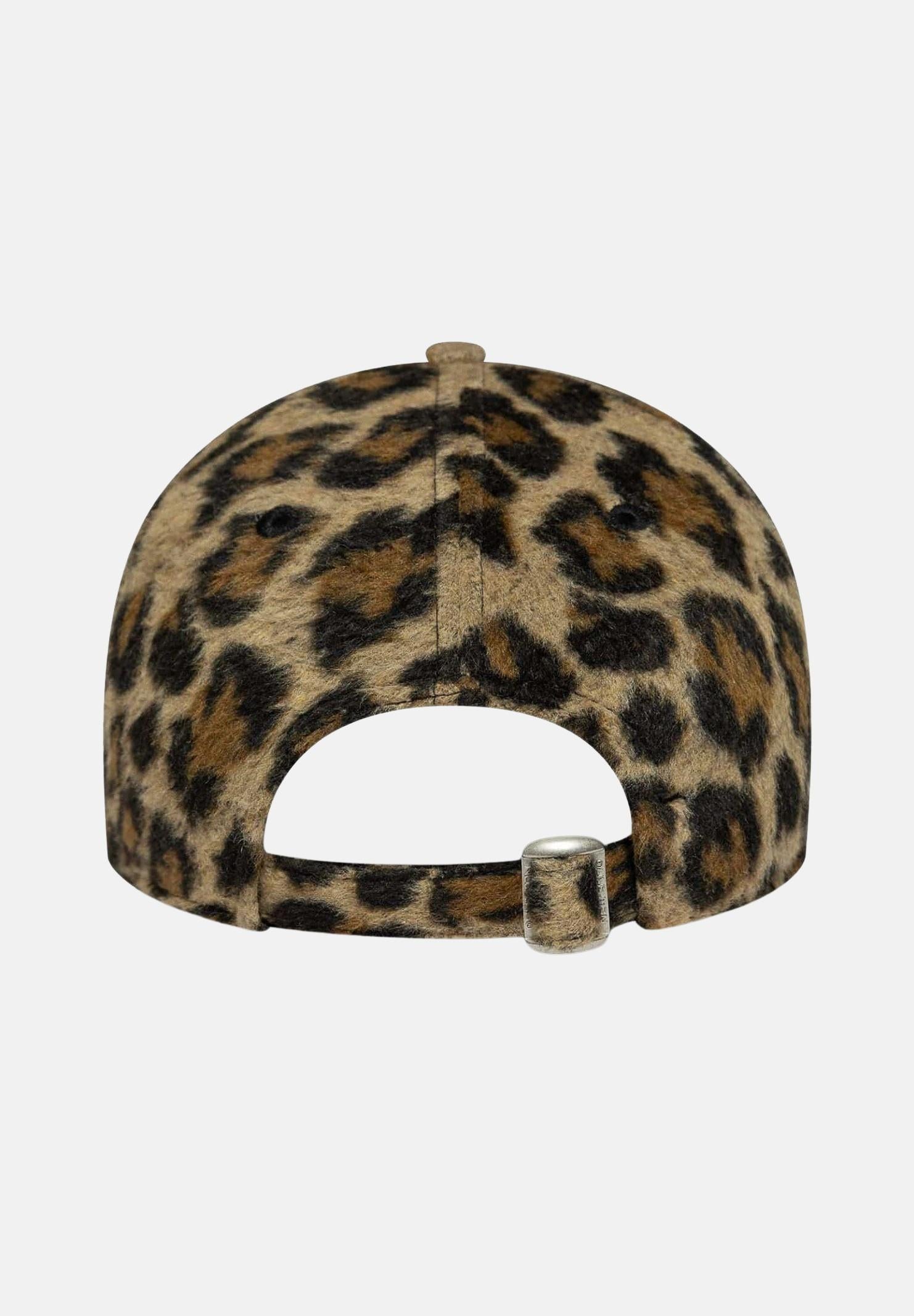 NEW ERA Cappello con visiera 9FORTY New York Yankees MLB Cosy Animal Leopard beige da donna 60691302 . NEW ERA