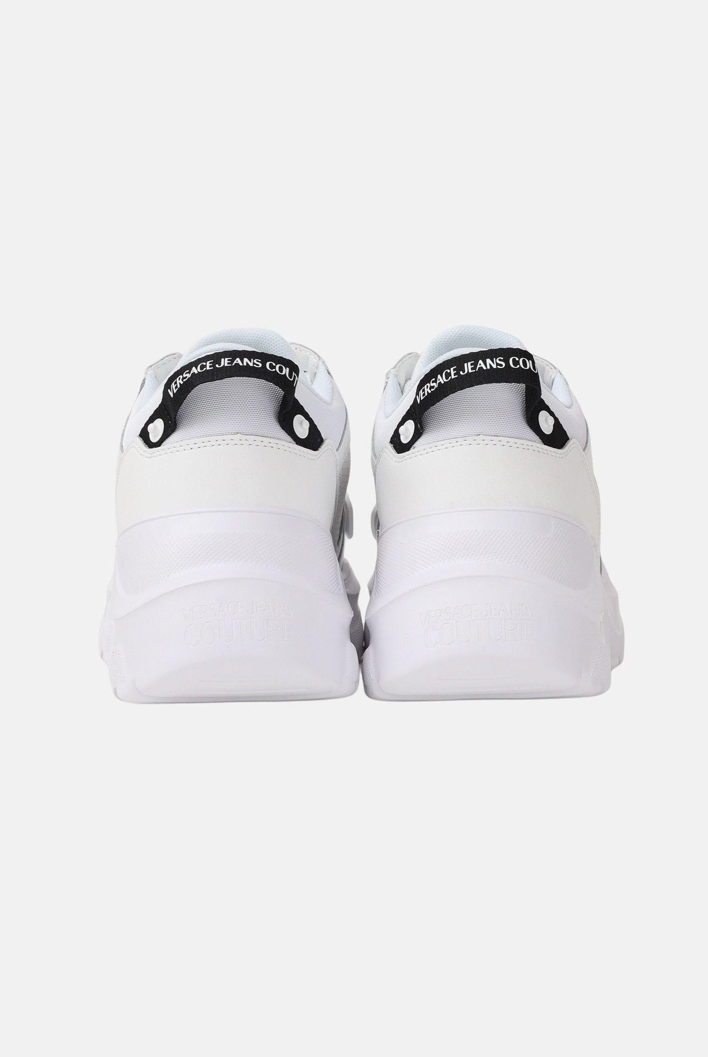 VERSACE JEANS COUTURE Sneakers bianche da uomo con logo 80YA3SC4ZSE20 003 VERSACE JEANS COUTURE