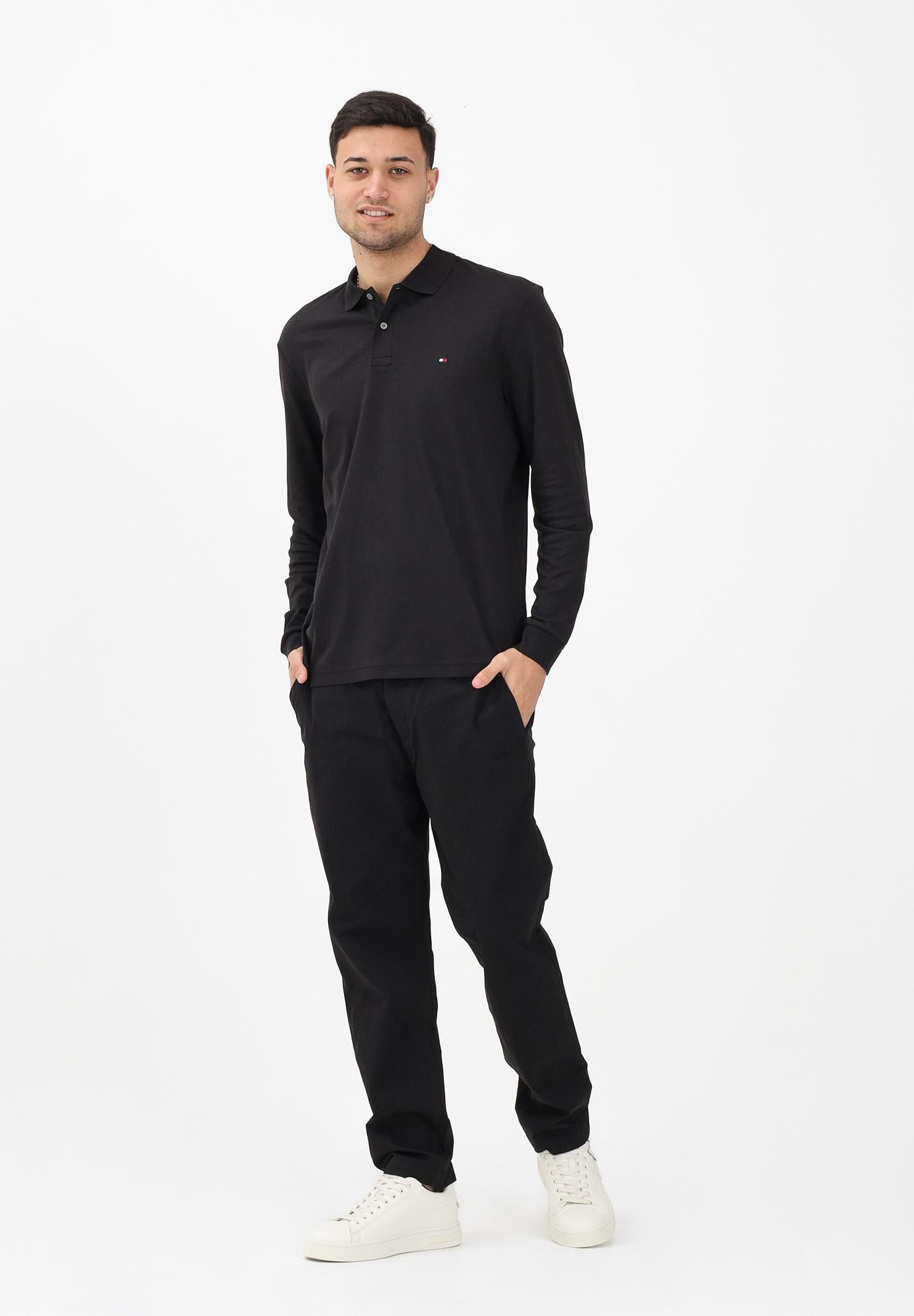 TOMMY HILFIGER Pantalone nero da uomo MW0MW40690 BDS TOMMY HILFIGER