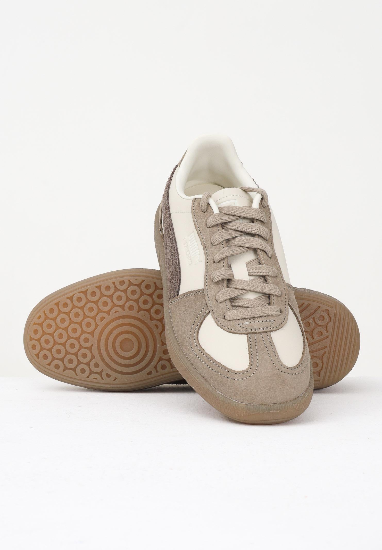 PUMA Sneakers Palermo Elevated beige e marrone per uomo e donna 403754 02 PUMA