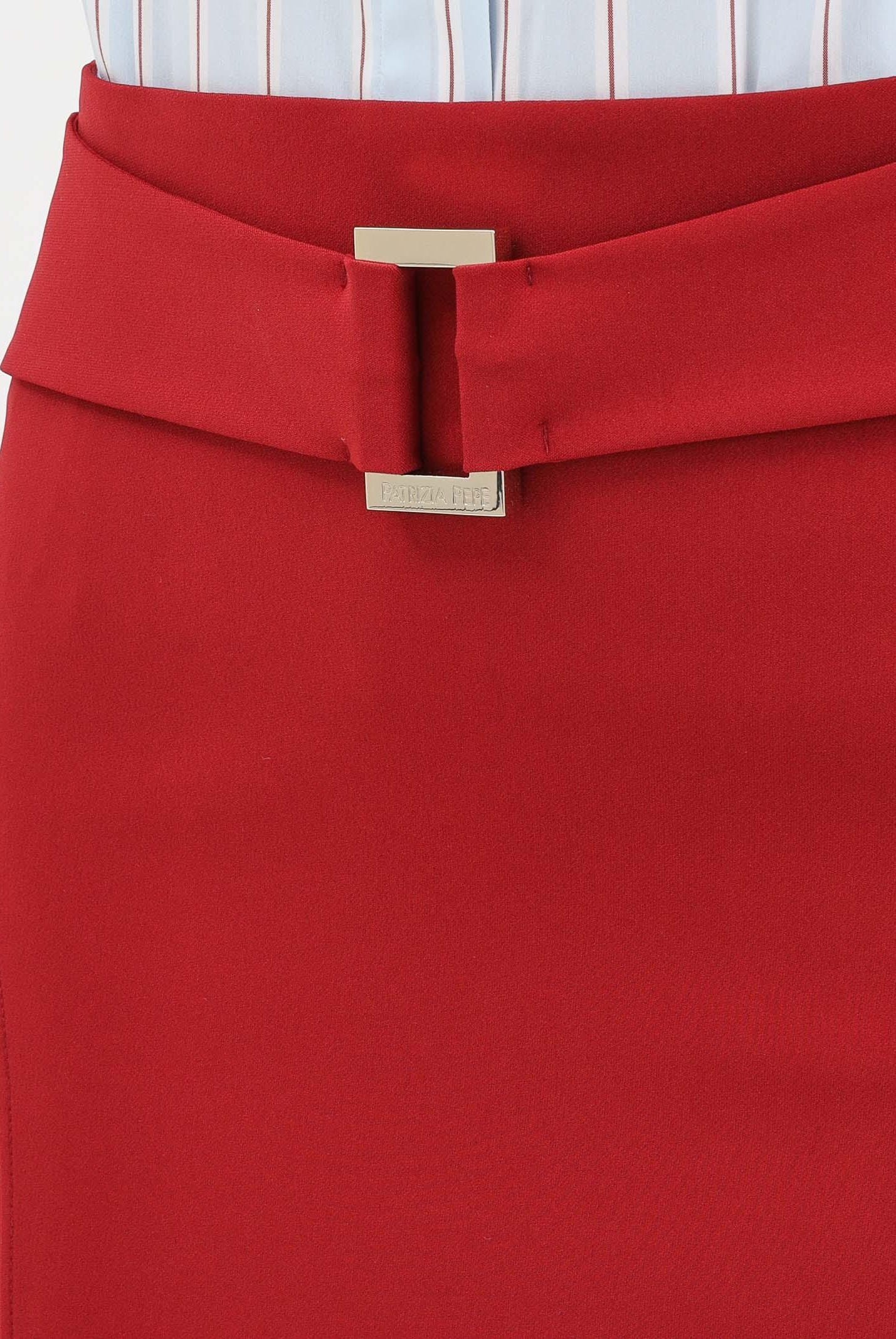 PATRIZIA PEPE Gonna corta rossa da donna 8G0465A6F5 R862 PATRIZIA PEPE