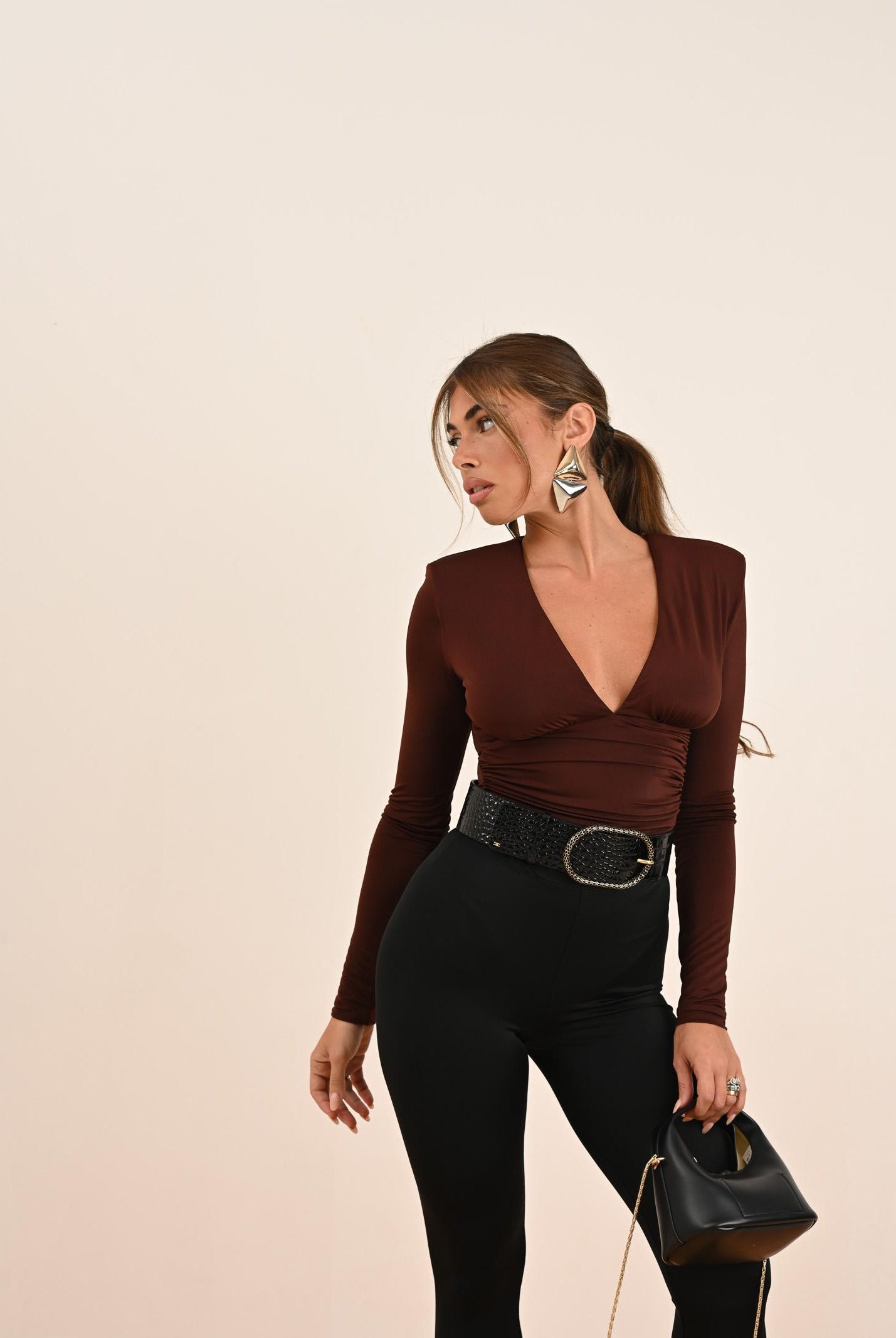 SANTAS Body DÈSIR marrone da donna PV2611 MA SANTAS