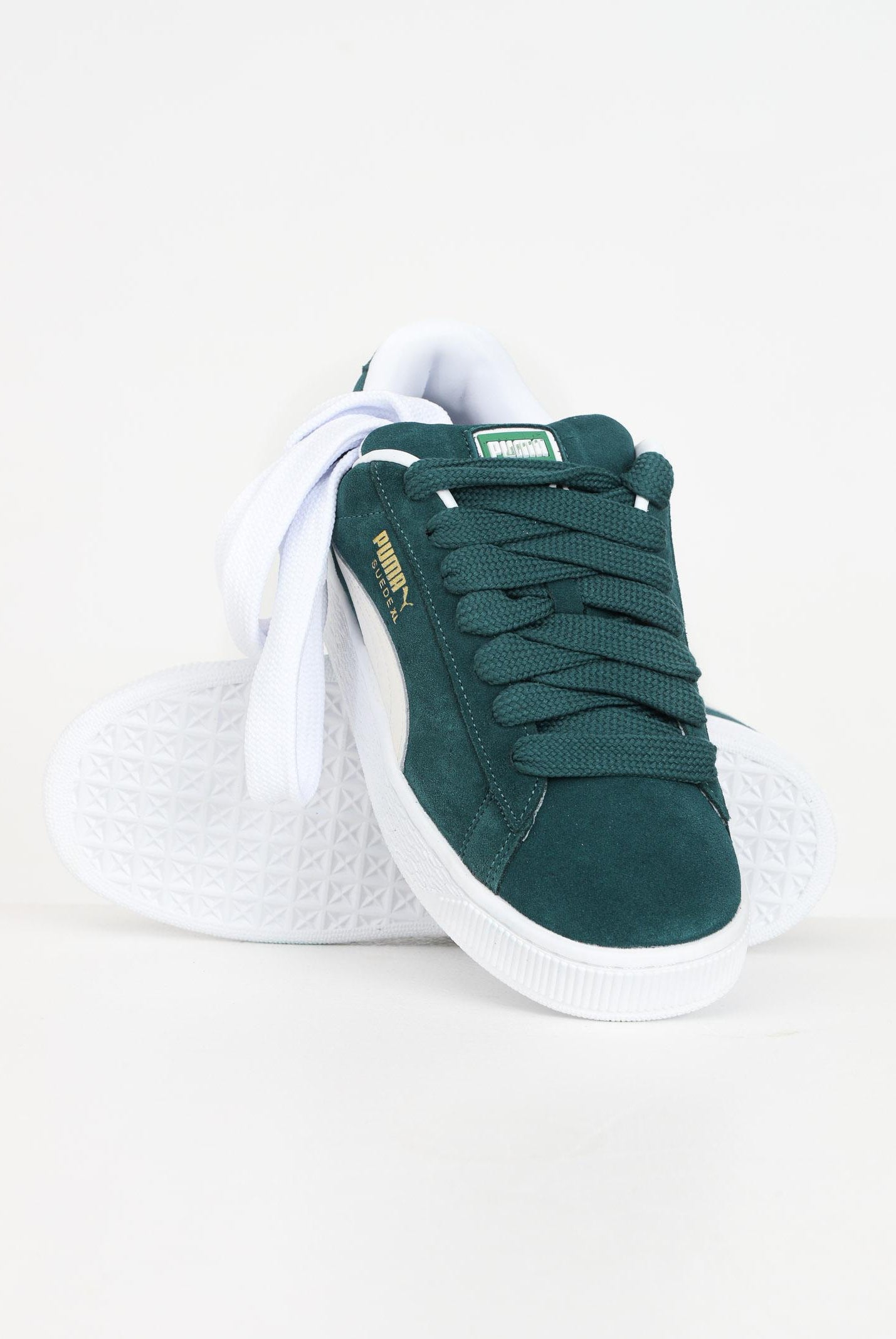 Sneakers Suede XL verde per uomo e donna 395205 21 PUMA