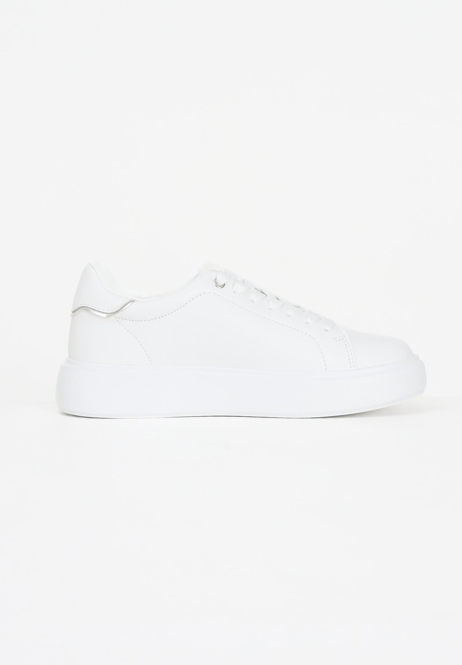 BLAUER Sneakers bianche da donna con scudetto in strass F5VENUS01LEA WHI BLAUER