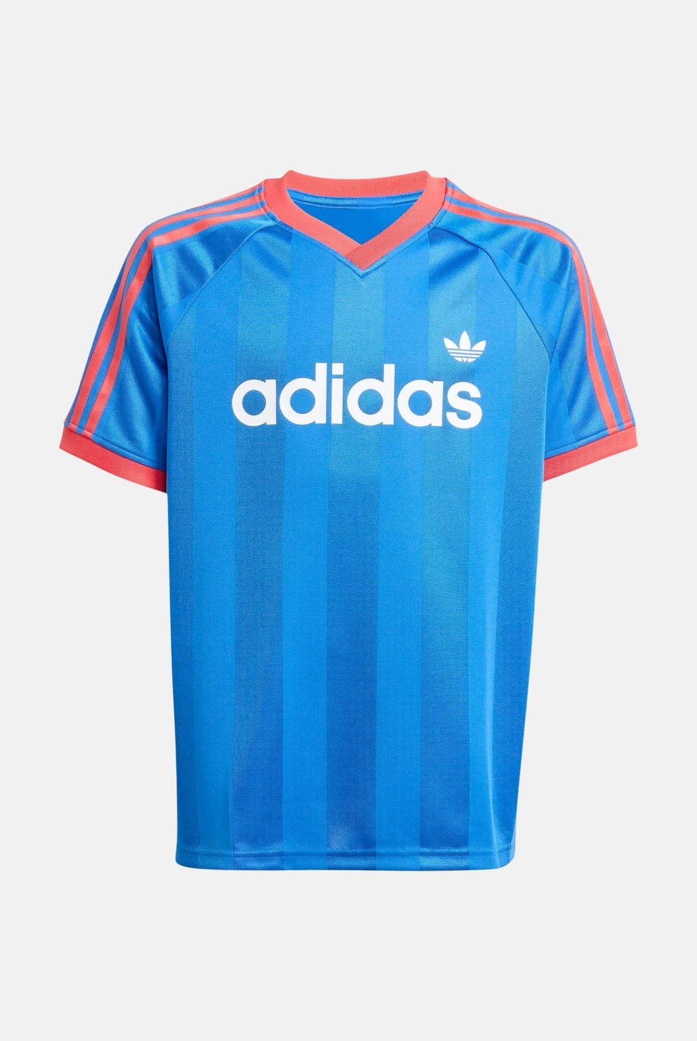 ADIDAS ORIGINALS T-shirt a manica corta LOOSE JERSEY blu da bambino KE2843 . ADIDAS ORIGINALS