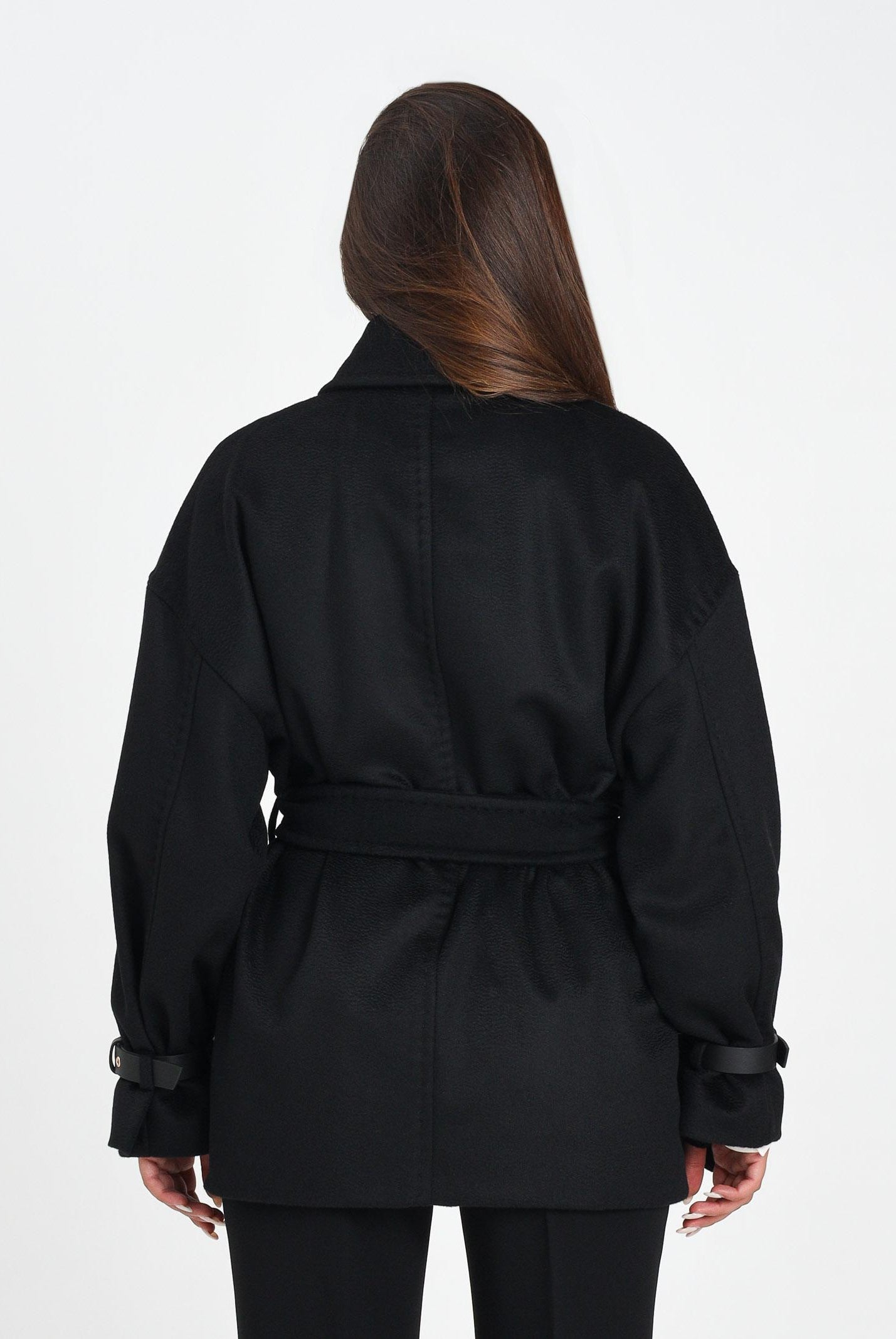 MAX MARA Cappotto corto Pausa nero da donna 2526086081600 013 MAX MARA