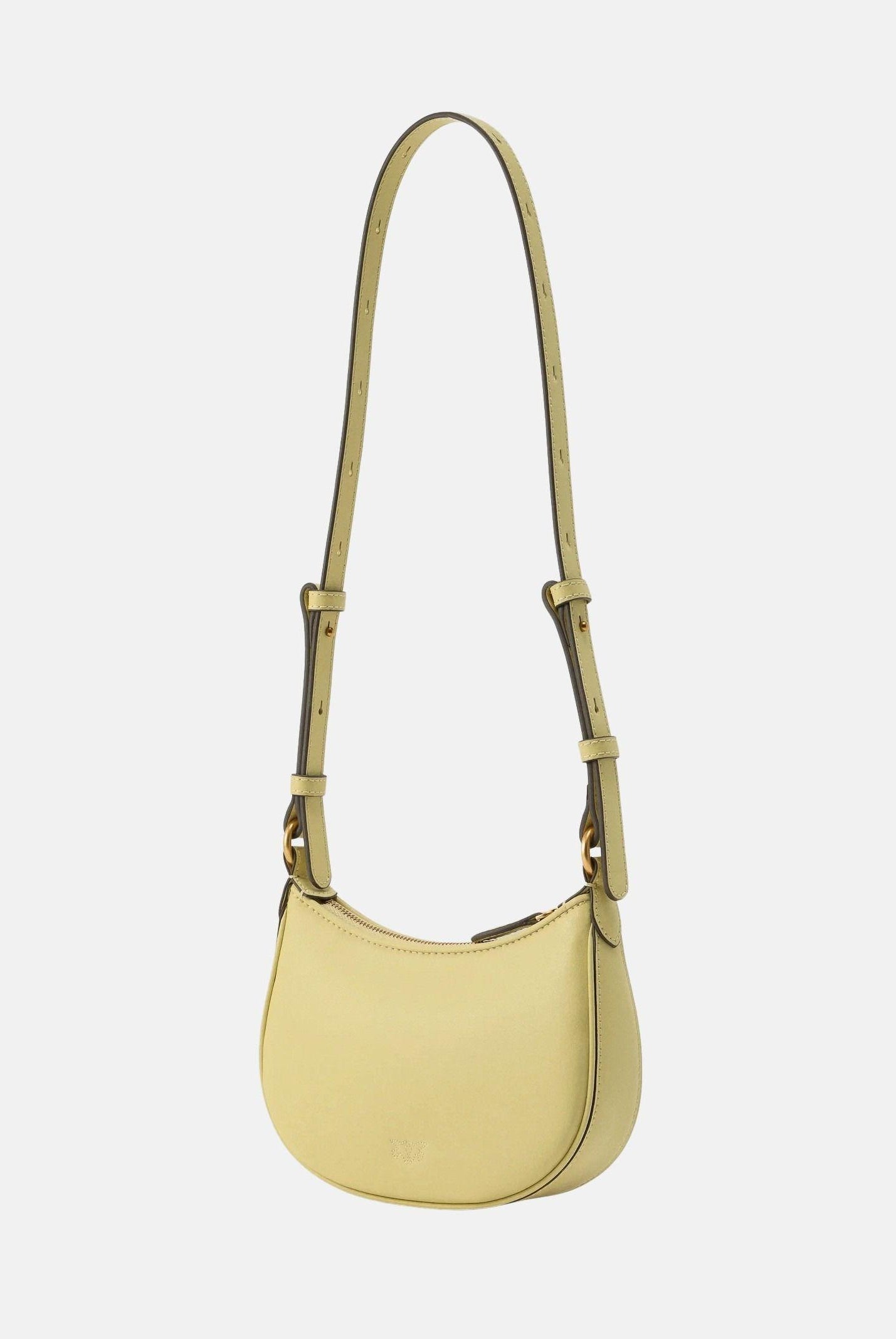 PINKO Borsa a spalla Half Moon giallo vaniglia da donna 103538A0F1 C39Q PINKO