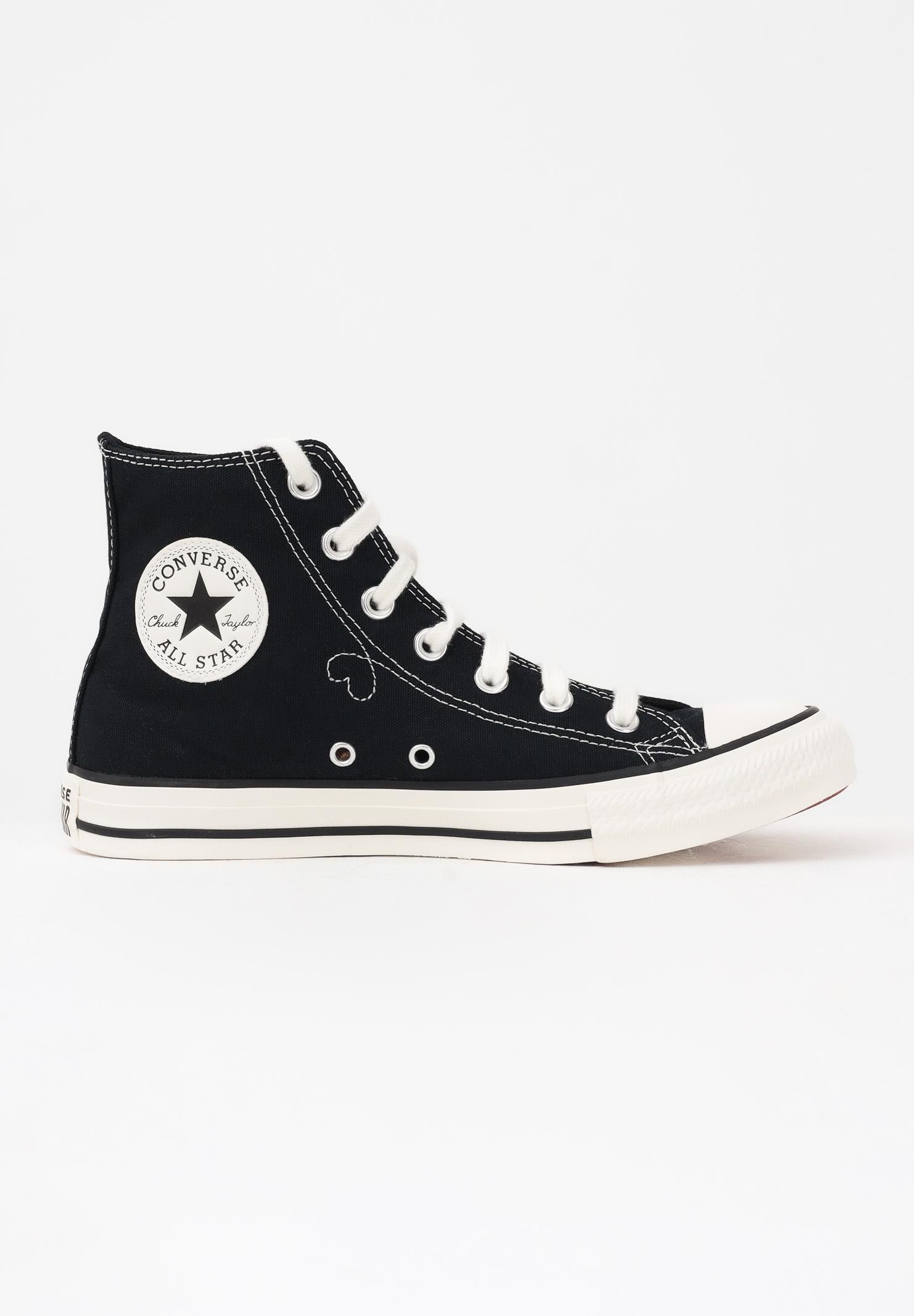 CONVERSE Sneakers Chuck Taylor All Star Valentine's Day nere da donna A19056C . CONVERSE