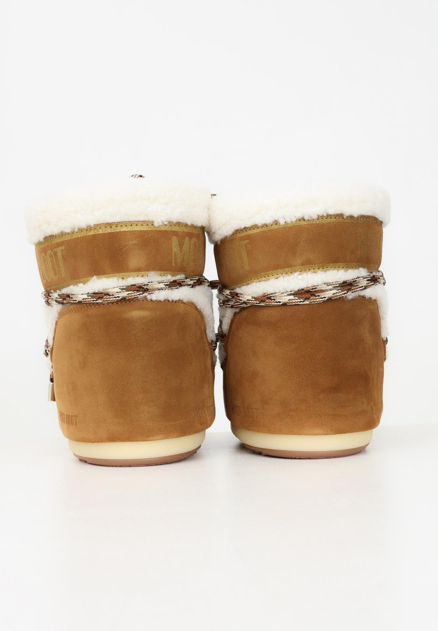 MOON BOOT Stivali da neve LAB69 ICON LOW marroni da donna 80D1409580 MA03 MOON BOOT