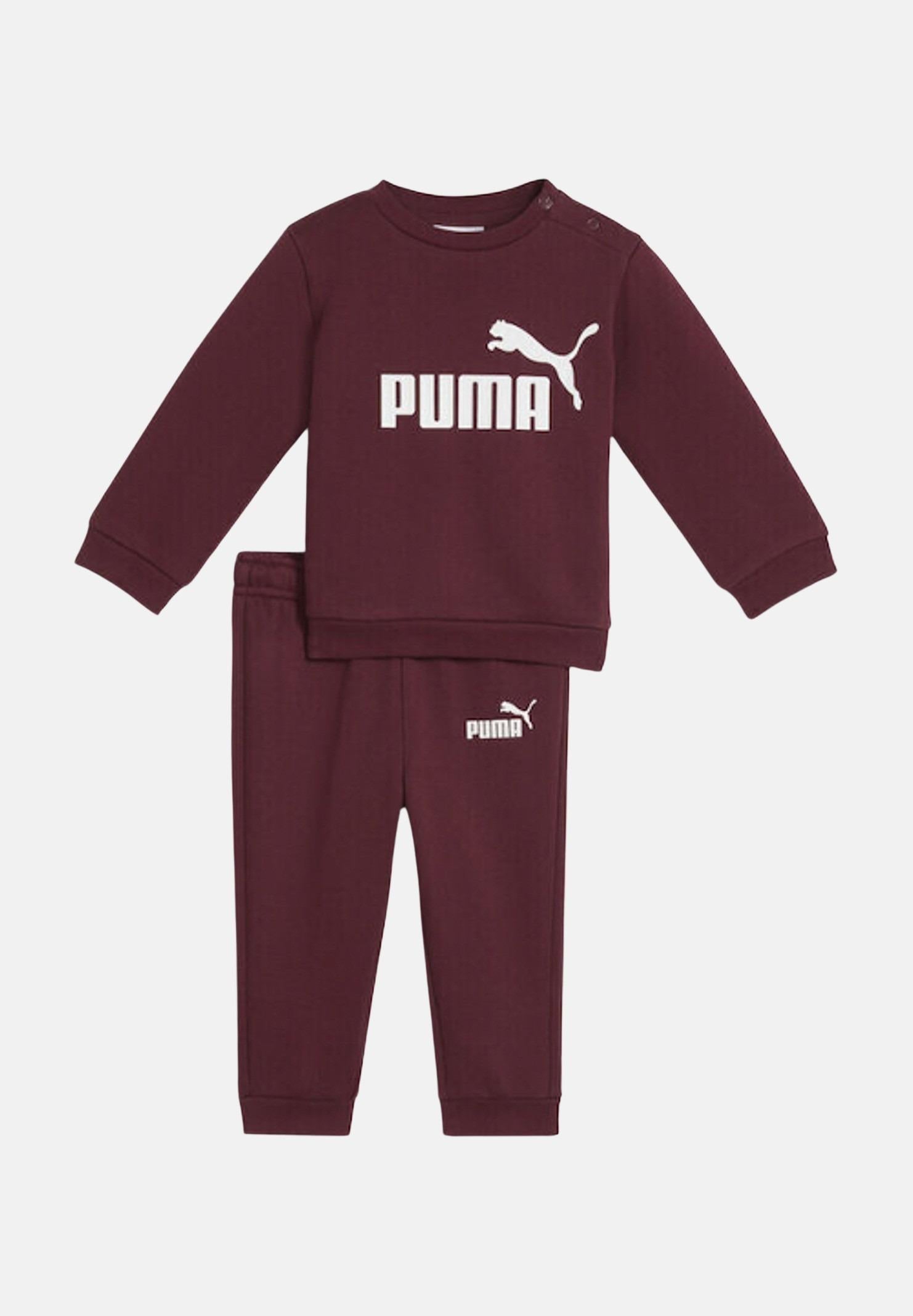 PUMA Tuta Minicats Essentials boredeaux da neonato 686280 96 PUMA