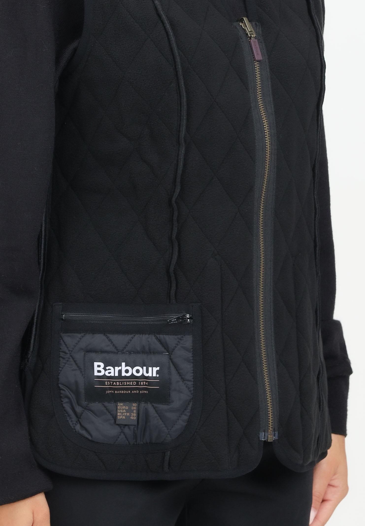 BARBOUR Smanicato / fodera in pile Betty nero da donna 242-LLI0003LLI BK11 BARBOUR
