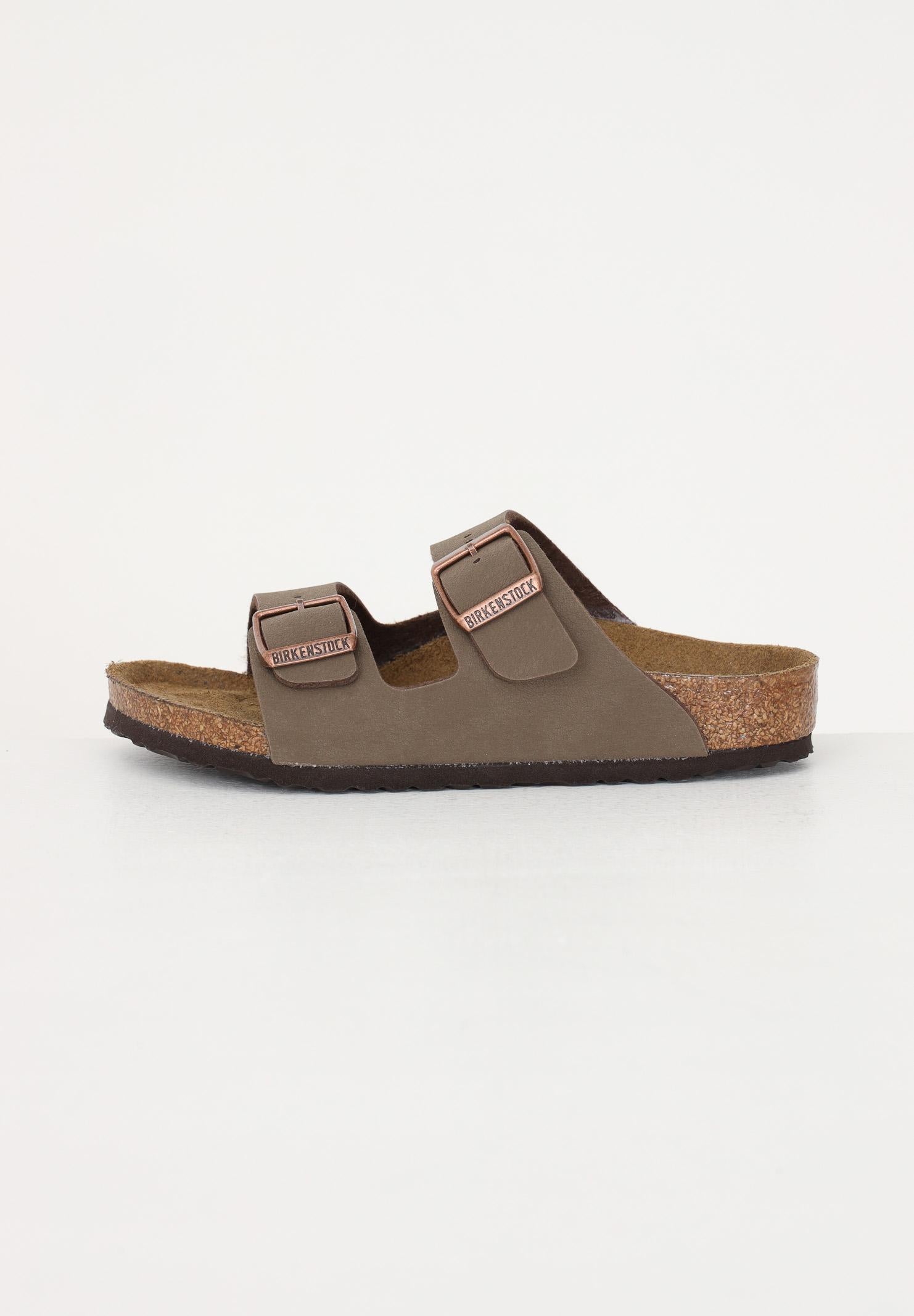 BIRKENSTOCK Ciabatte Arizona mocha per bambino e bambina 552893 . BIRKENSTOCK
