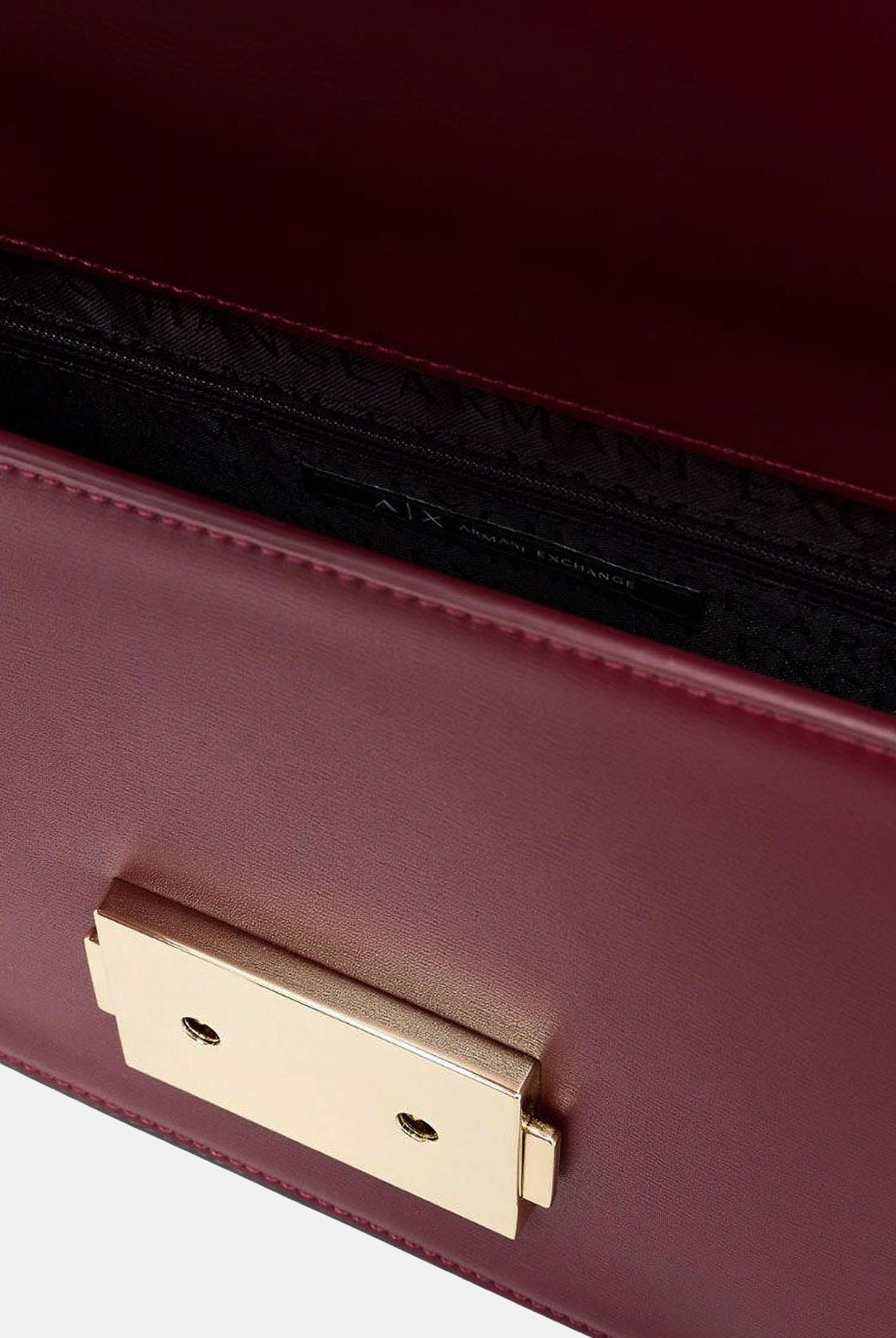 ARMANI EXCHANGE Borsa a tracolla bordeaux da donna con logo XW000070AF12039 UA343 ARMANI EXCHANGE