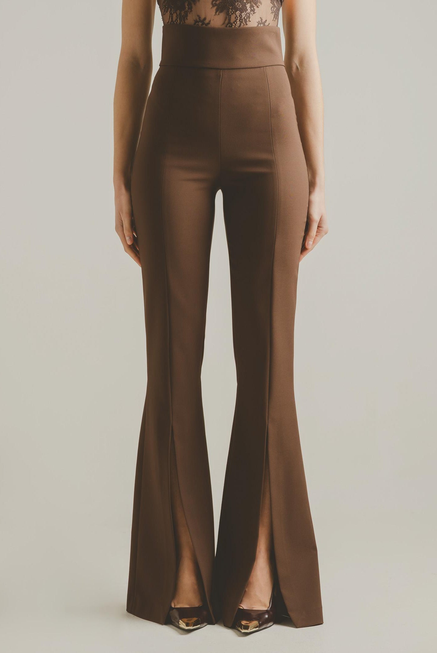 SANTAS Pantalone Force marrone da donna PV2609 NU SANTAS