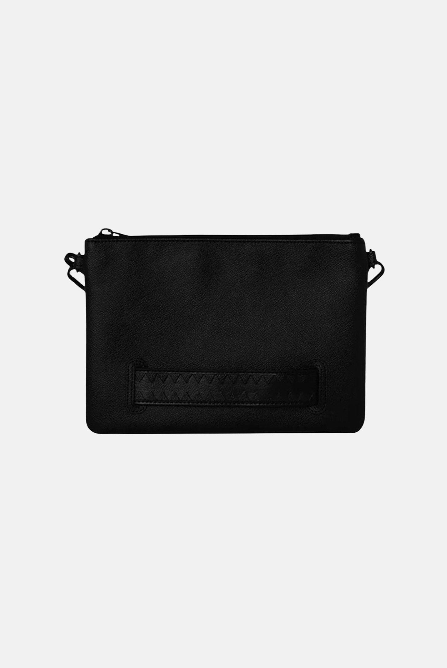 SPRAYGROUND Pochette GOLD BRICK LUX nera per uomo e donna 910B9044NSZ . SPRAYGROUND