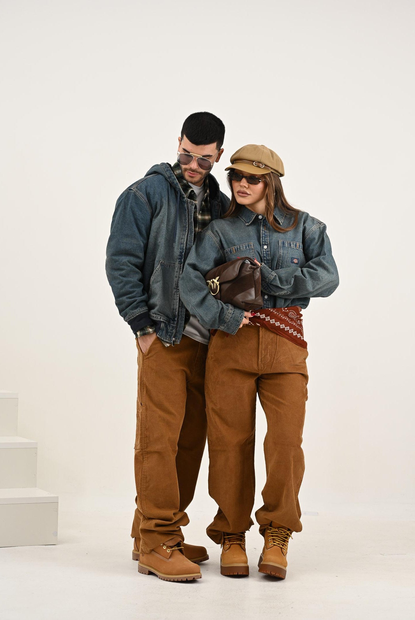 DICKEIS Camicia di jeans Mechanic in denim vintage da uomo DK0A87PXL231 DIckies