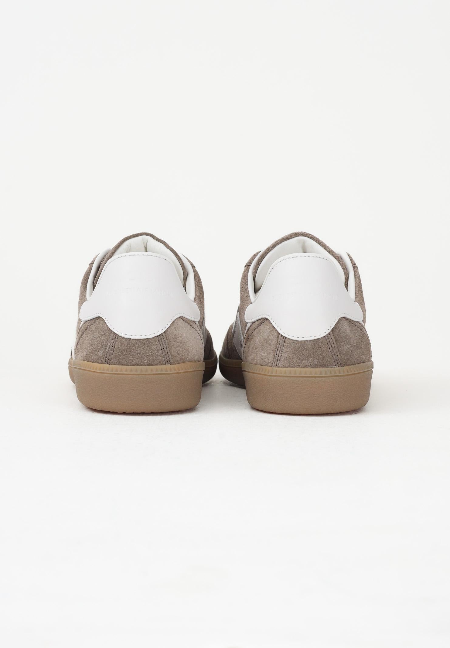 ELISABETTA FRANCHI Sneakers argilla e avorio da donna con logo SA61G61E2 FC5 ELISABETTA FRANCHI