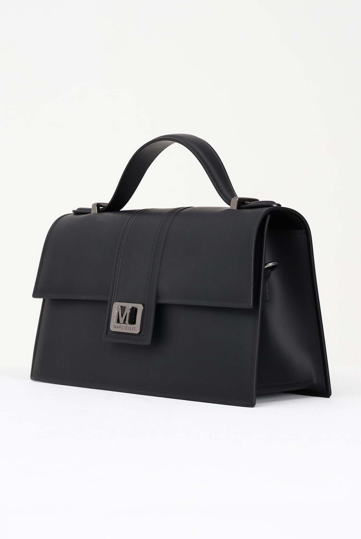 MARC ELLIS Borsa a tracolla Flat Arrow M nera da donna FLAT-ARROW-M BLCD MARC ELLIS