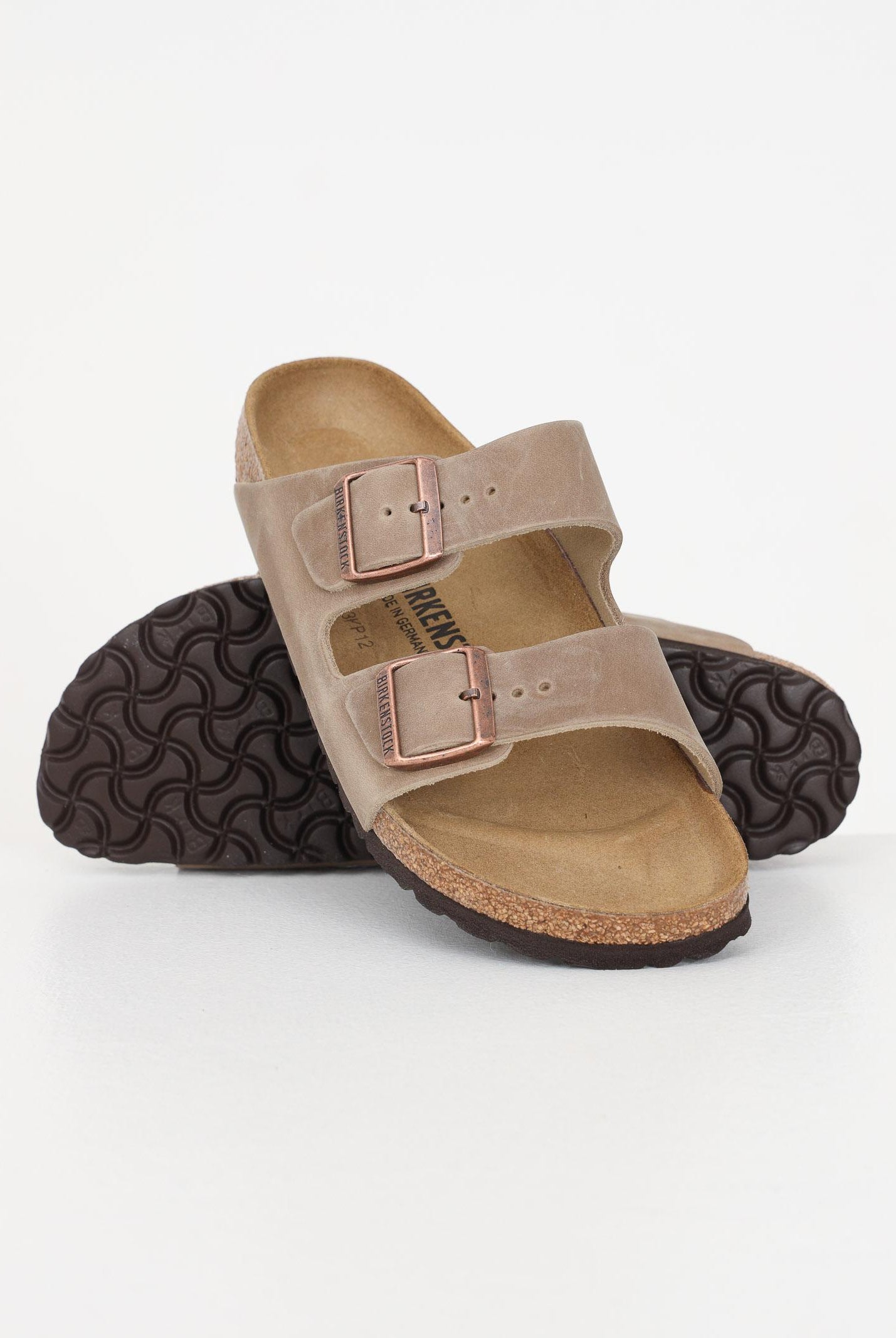BIRKENSTOCK Ciabatte Arizona beige per uomo e donna 352203 . BIRKENSTOCK