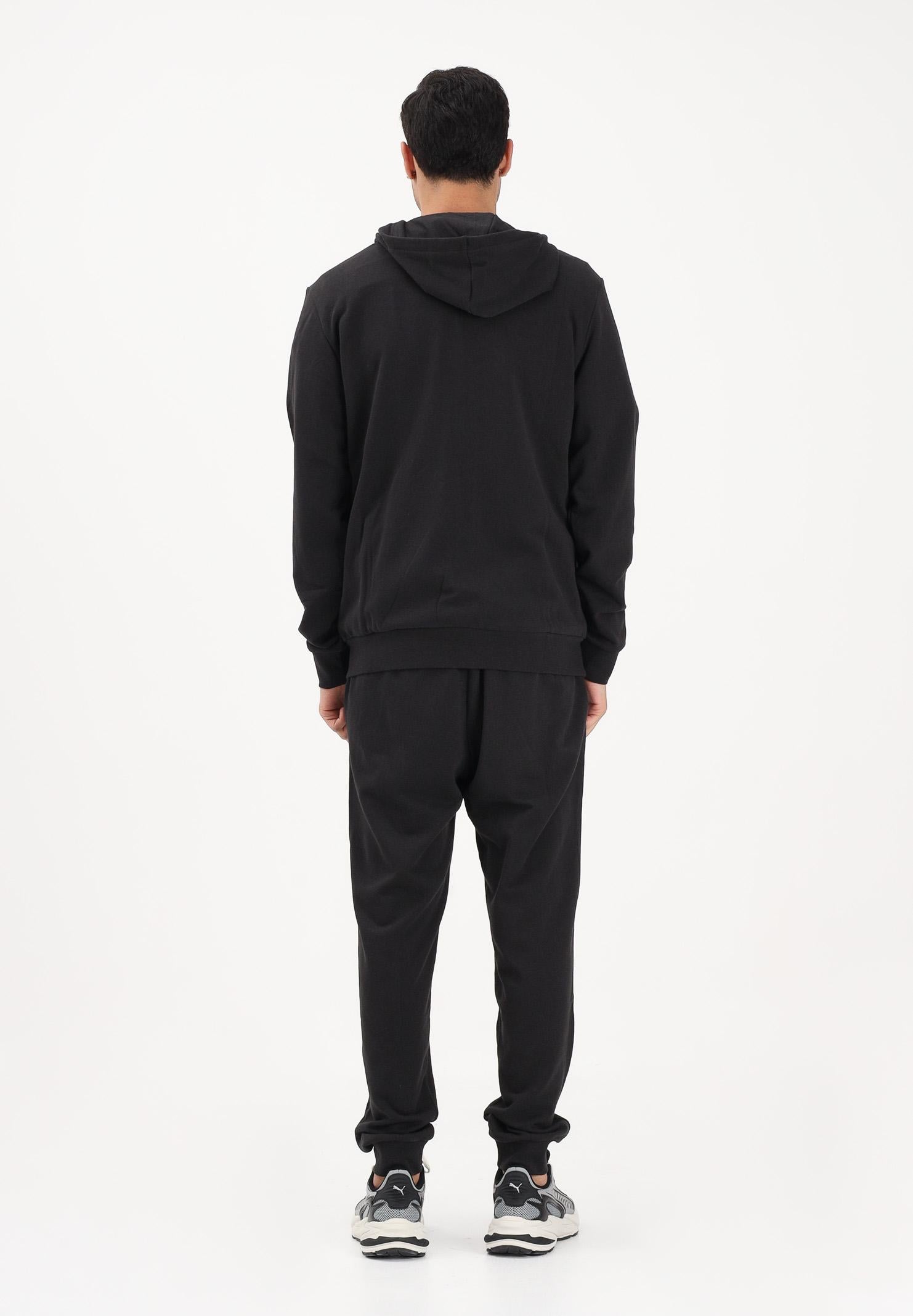 PUMA Tuta Essentials Elevated nera da uomo 691771 01 PUMA