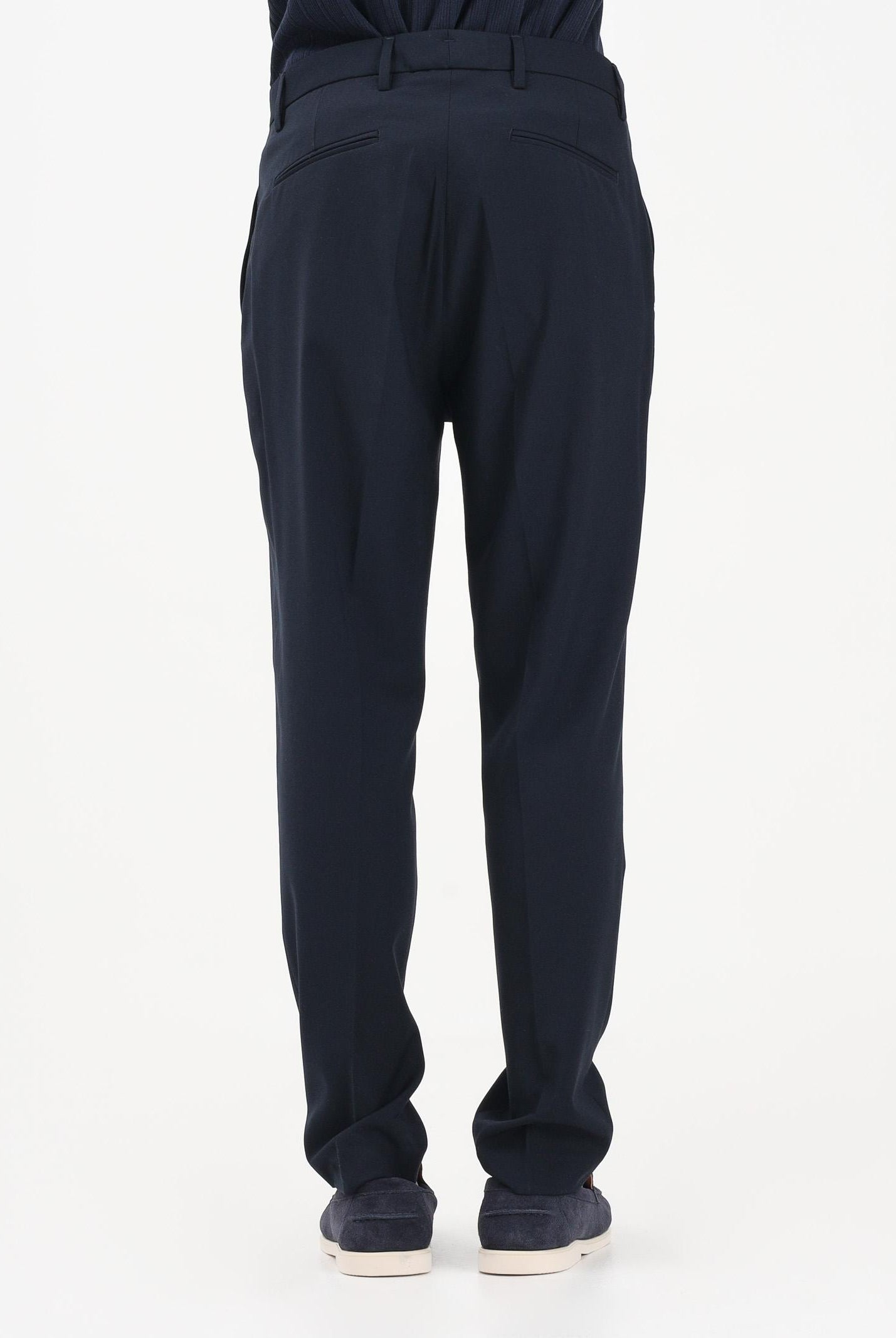 I'M BRIAN Pantalone elegante blu da uomo PA3686 005 I'M BRIAN