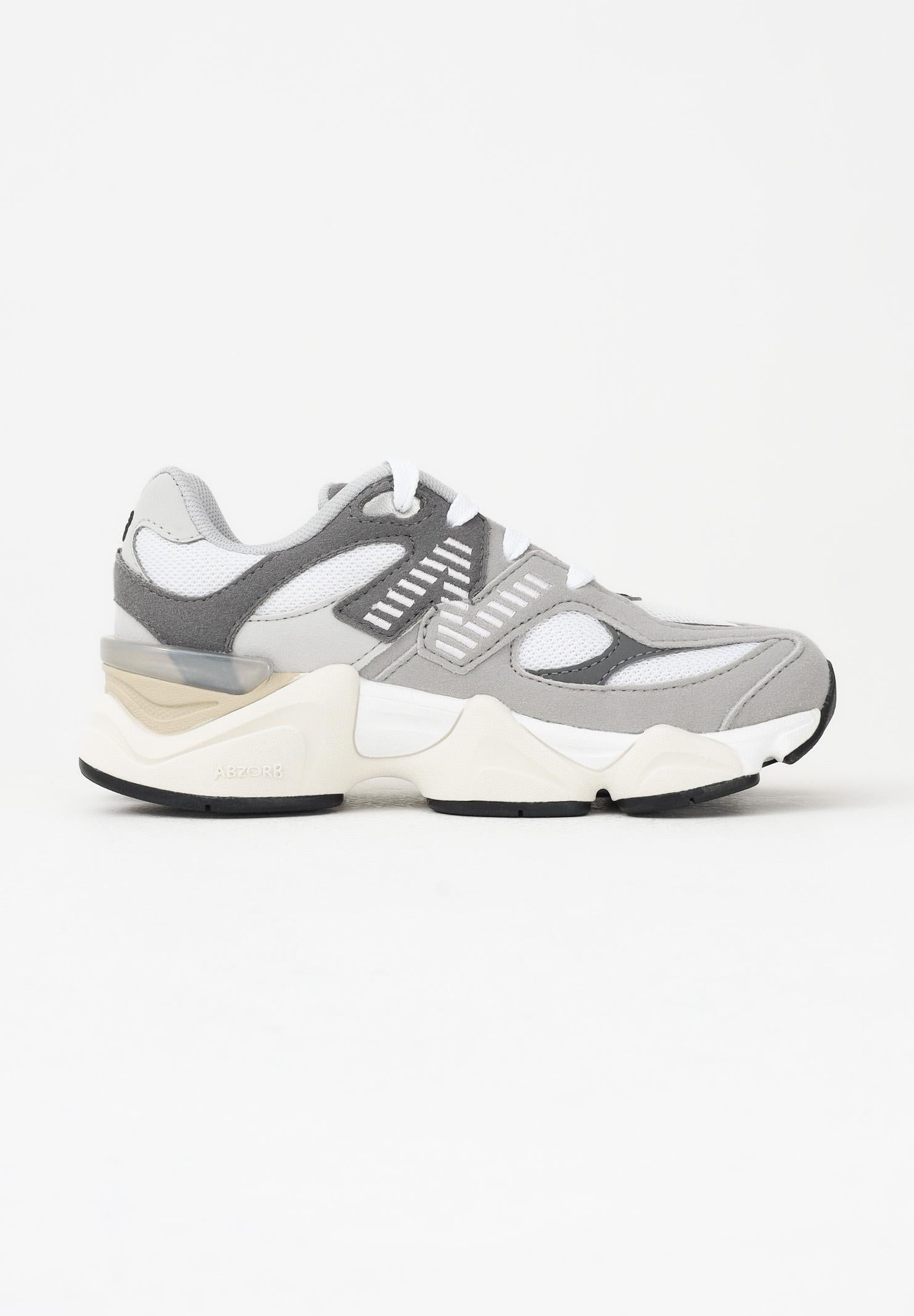 NEW BALANCE Sneakers 9060 Lace grigie per bambino e bambina PC9060GY . NEW BALANCE