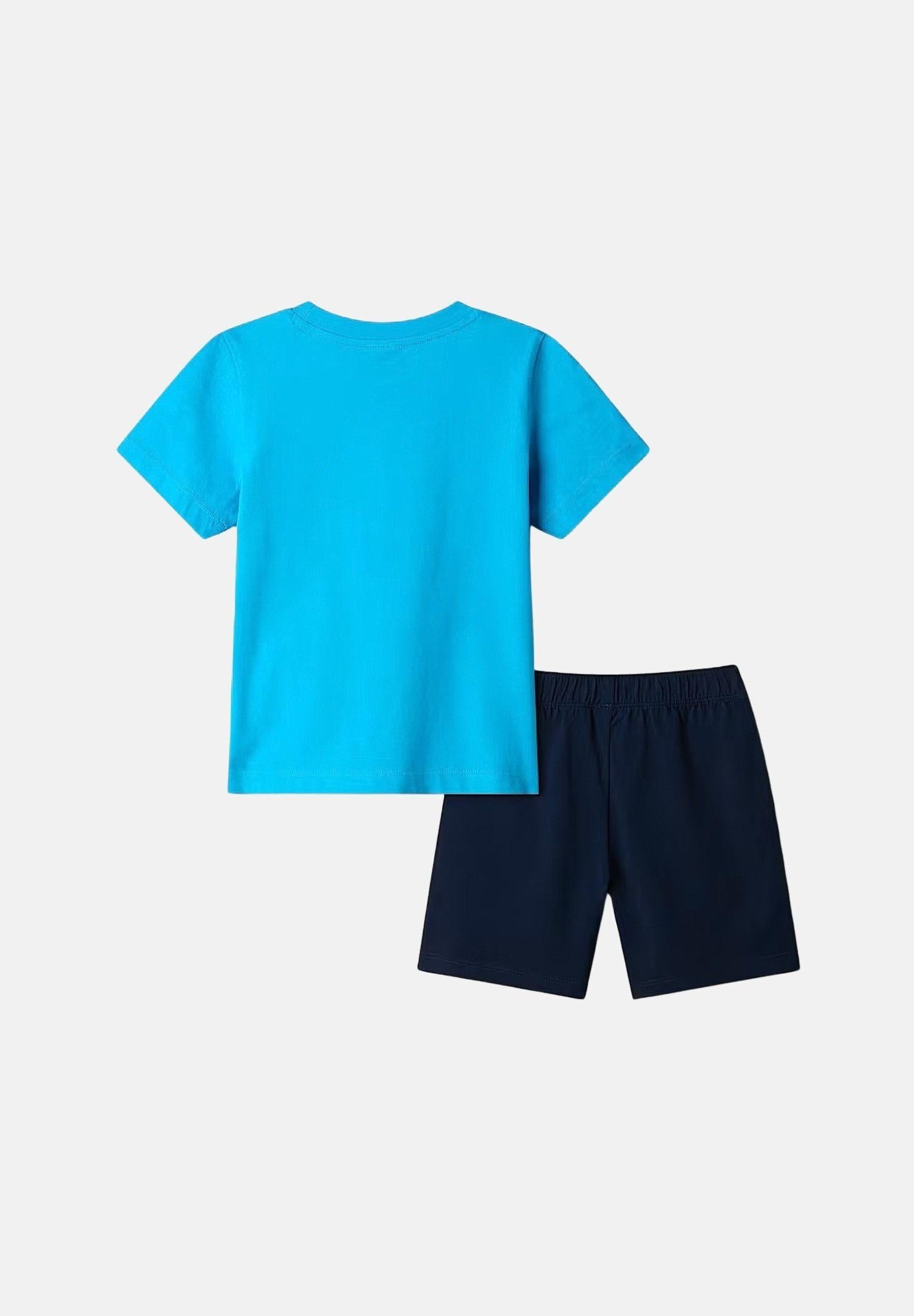 THE NORTH FACE Completino NSE Box Play Regular azzurro per bambino e bambina NF0A8G1HDGY1 . THE NORTH FACE