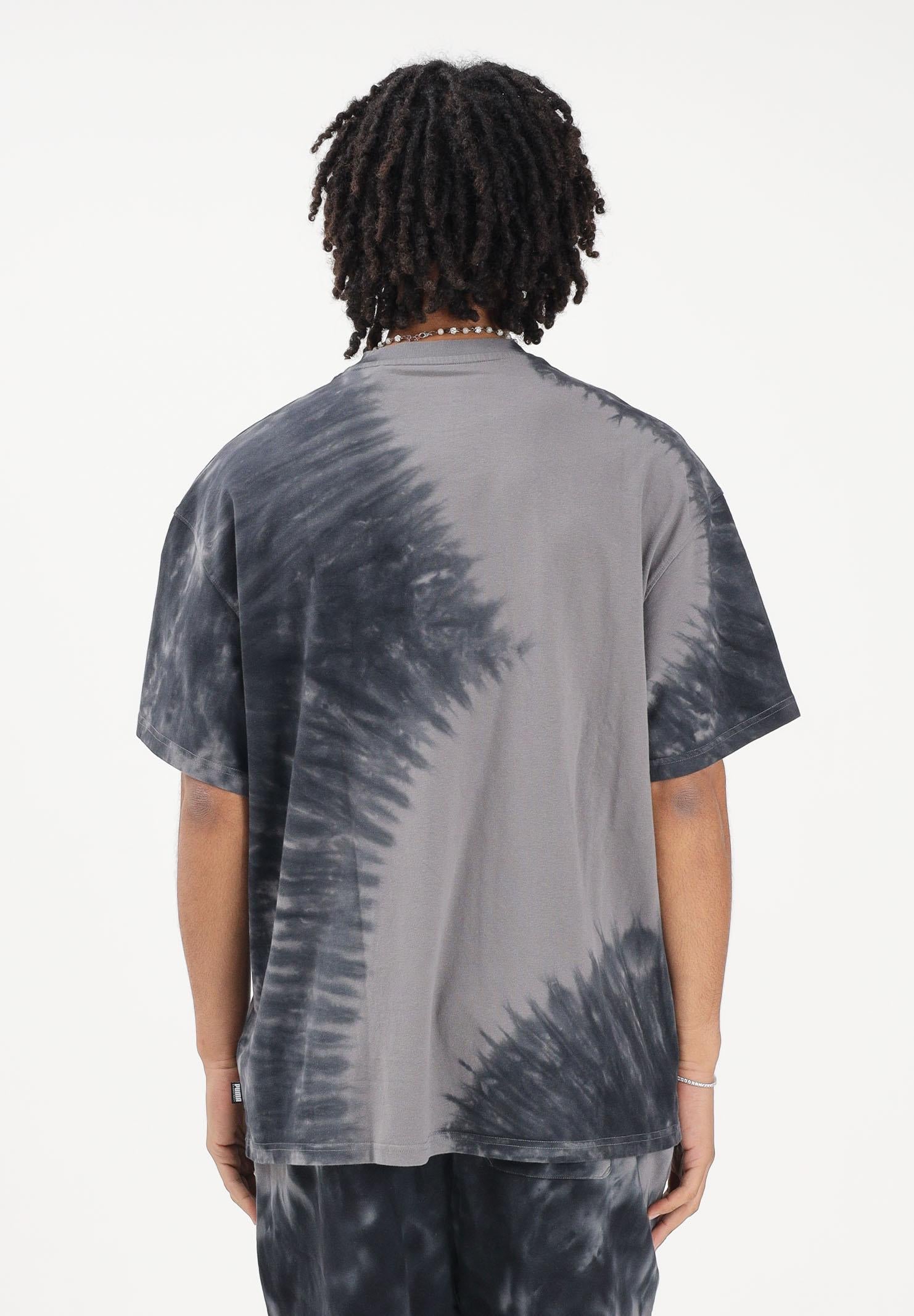 PUMA T-shirt a manica corta What The Fun grigia da uomo 635002 01 PUMA