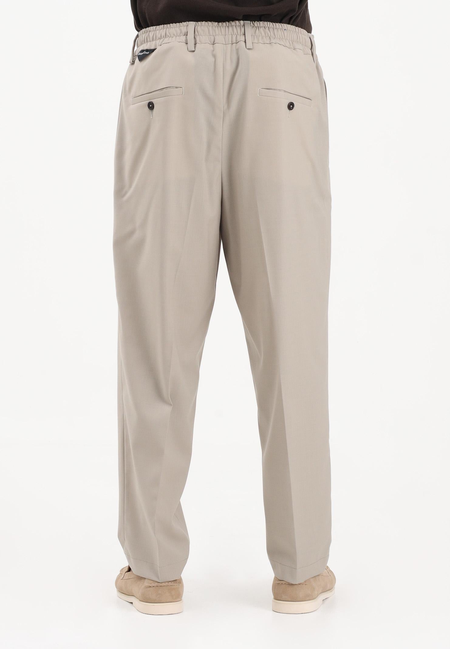 GOLDEN CRAFT Pantalone beige da uomo con vita elasticizzata GC1PSS266920 A037 GOLDEN CRAFT