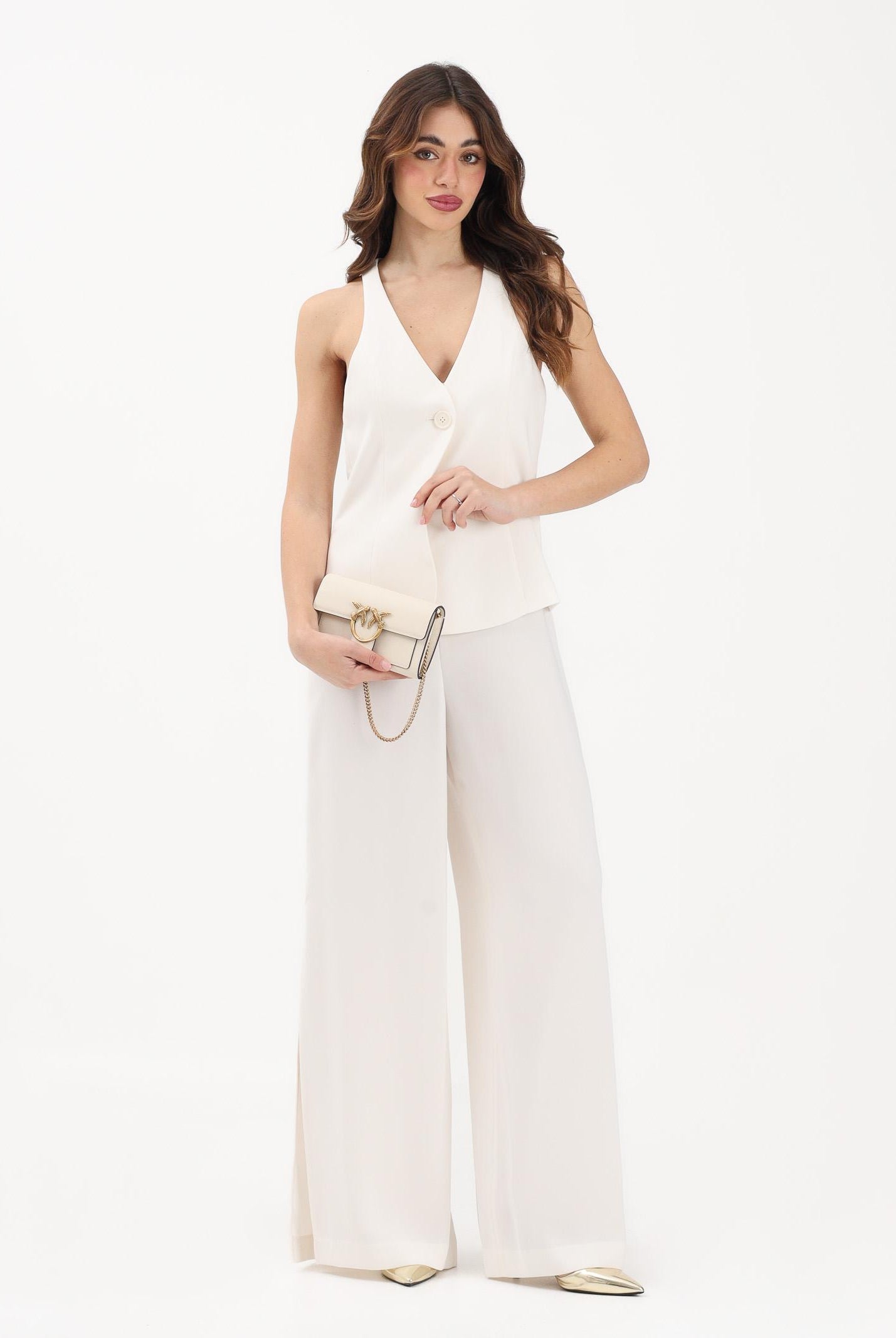 ARMANI EXCHANGE Tuta elegante avorio da donna XW001941AF21529 U1003 ARMANI EXCHANGE