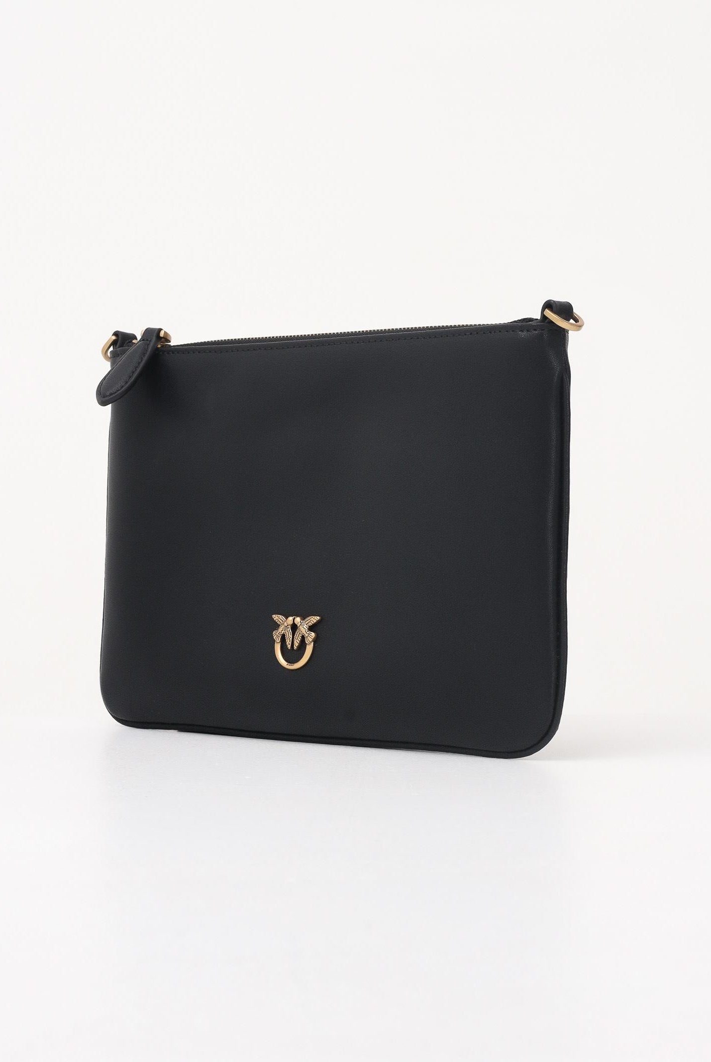 PINKO Pochette Classic Flat Love Bag Simply nera da donna 100455A0F1 Z99Q PINKO