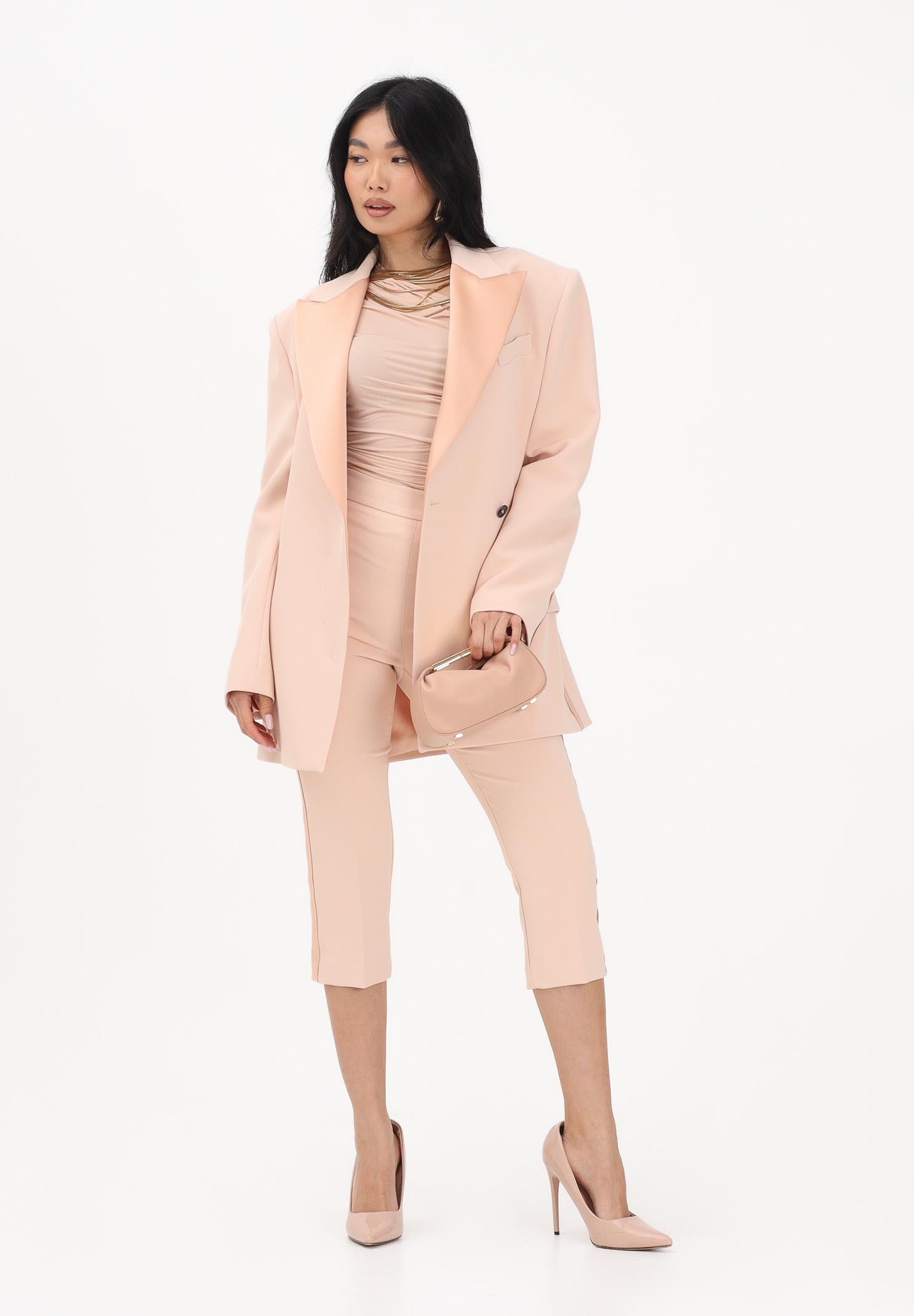 ELISABETTA FRANCHI Pantalone Capri nude da donna PA19063E2 EA1 ELISABETTA FRANCHI